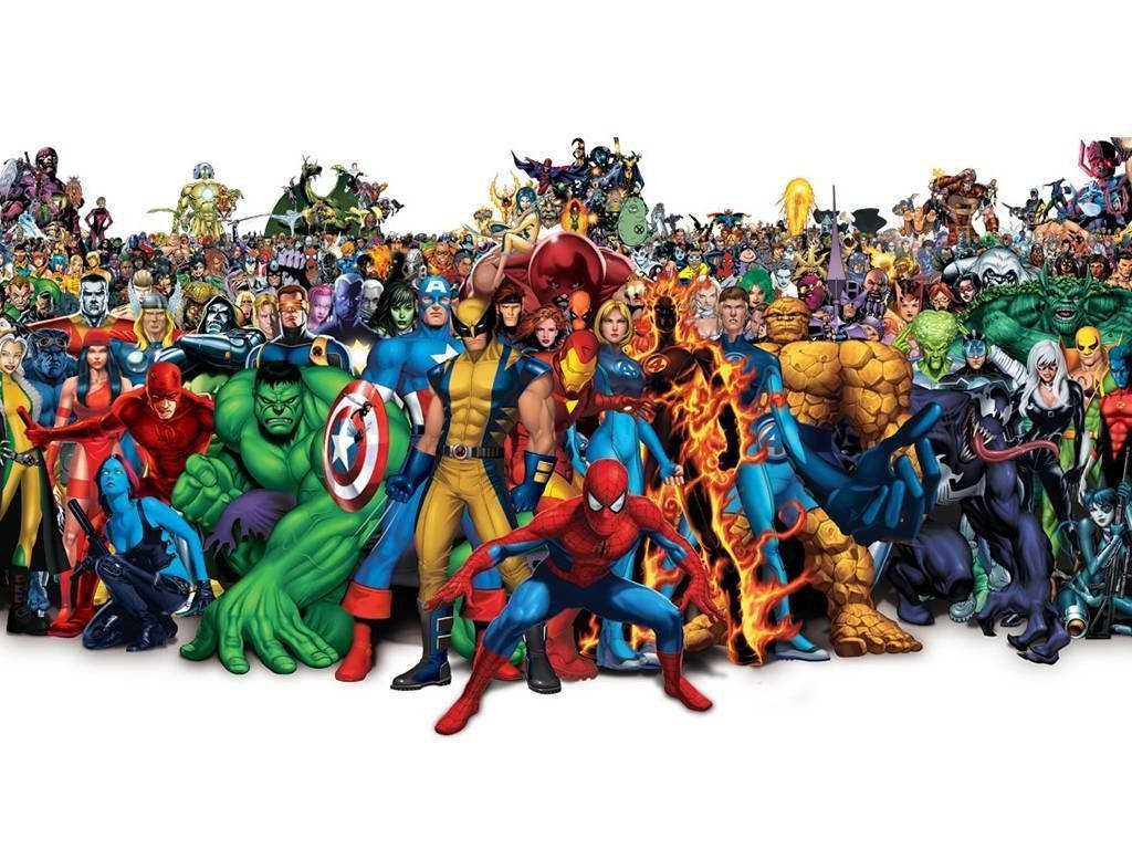 1. Dezlănțuind puterea Marvel Comics Fundal