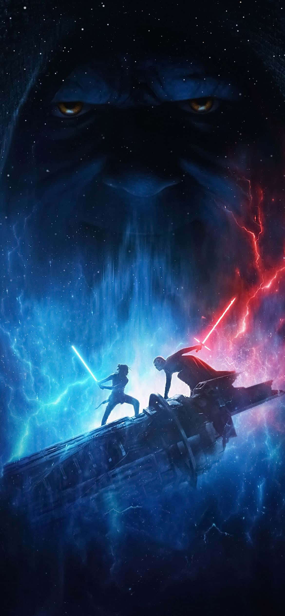 1170x2532 Star Wars: Ascensiunea lui Skywalker Fundal