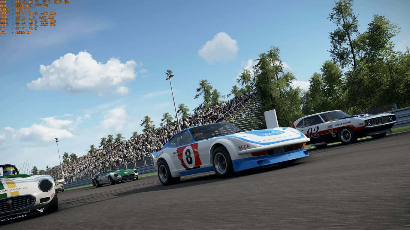 1366x768 Project Cars 2 80+FPS Fundal