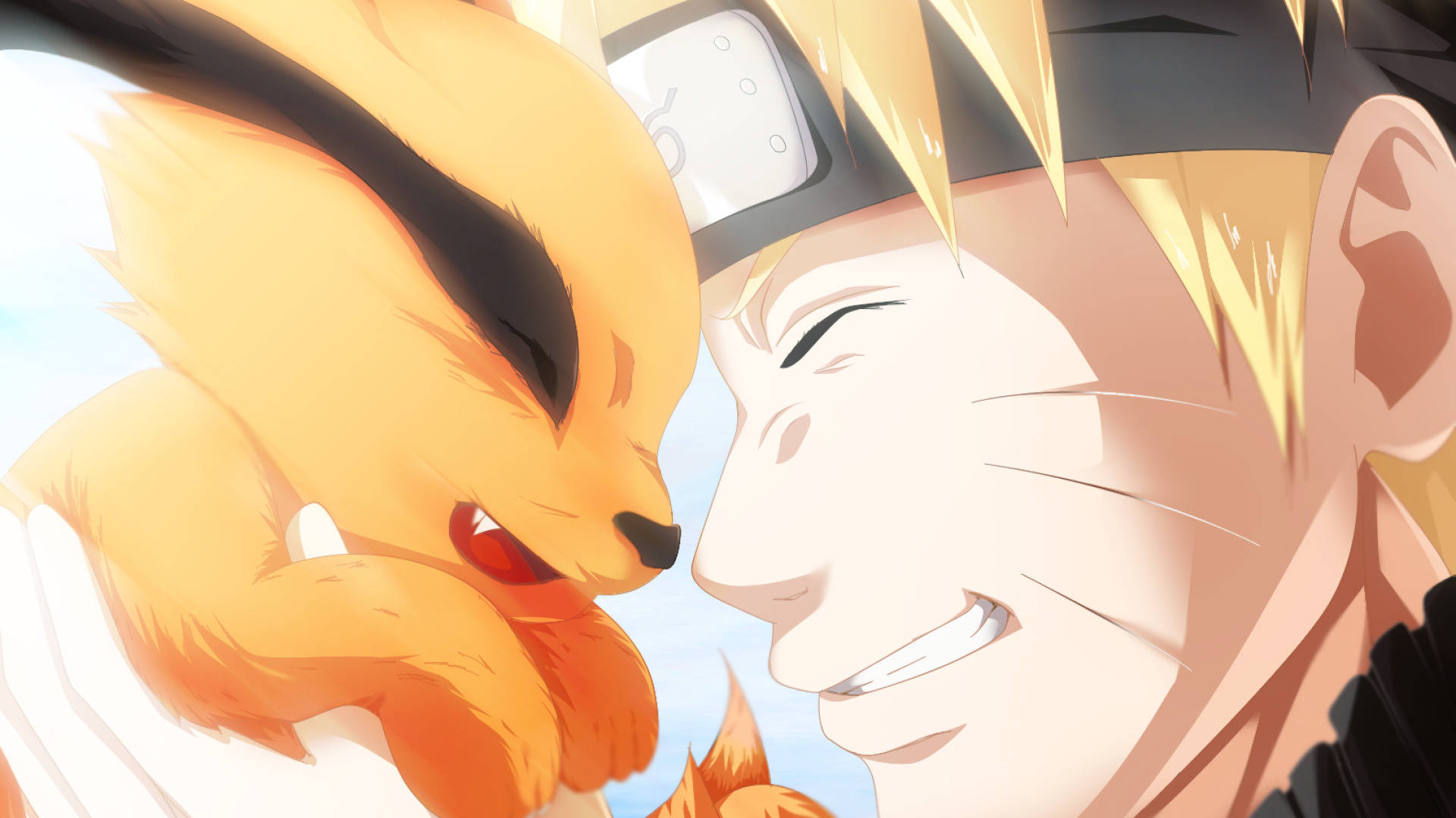 1920 X 1080 Anime Drăguț Kurama Fundal