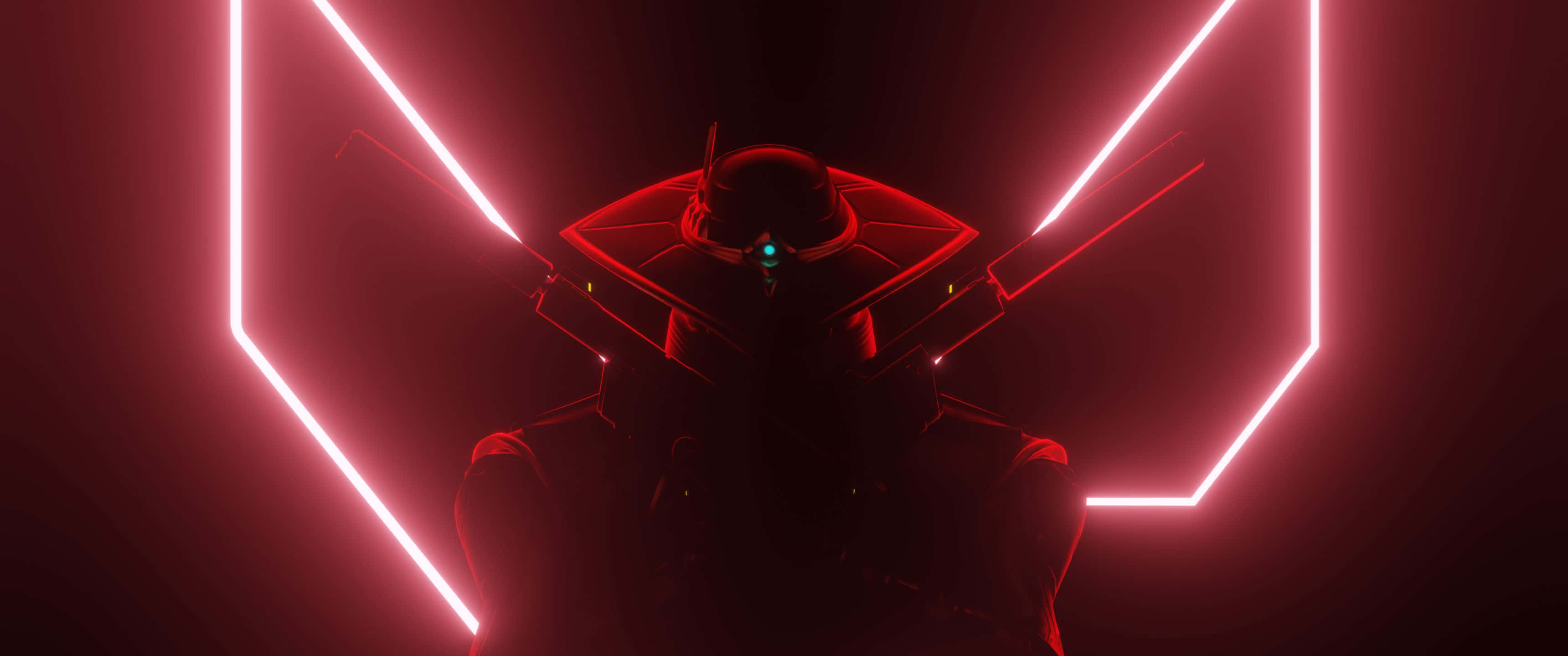 3440x1440p Fundal Roșu Cypher Valorant Fundal