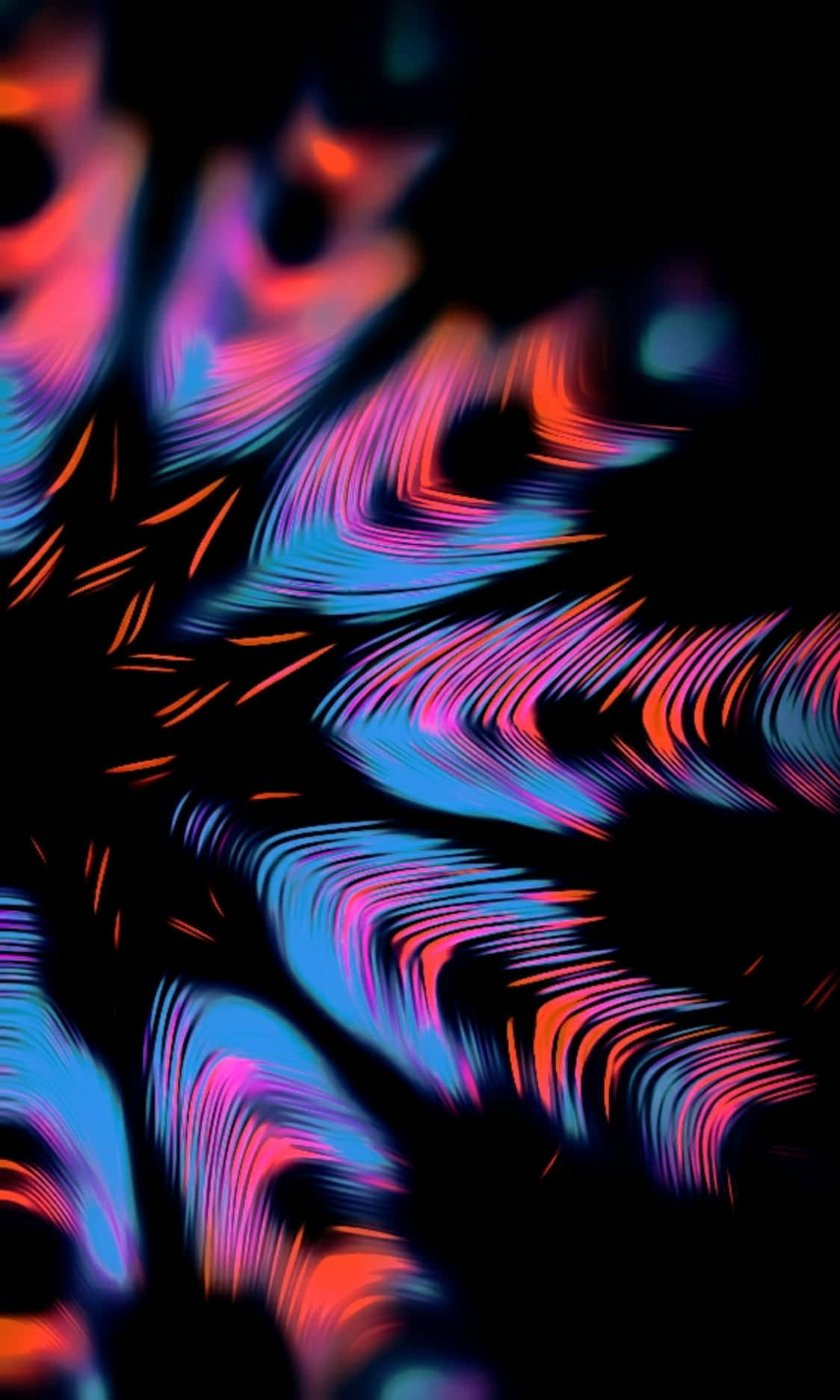 4K AMOLED Fundal Pene Abstracte Colorate Fundal