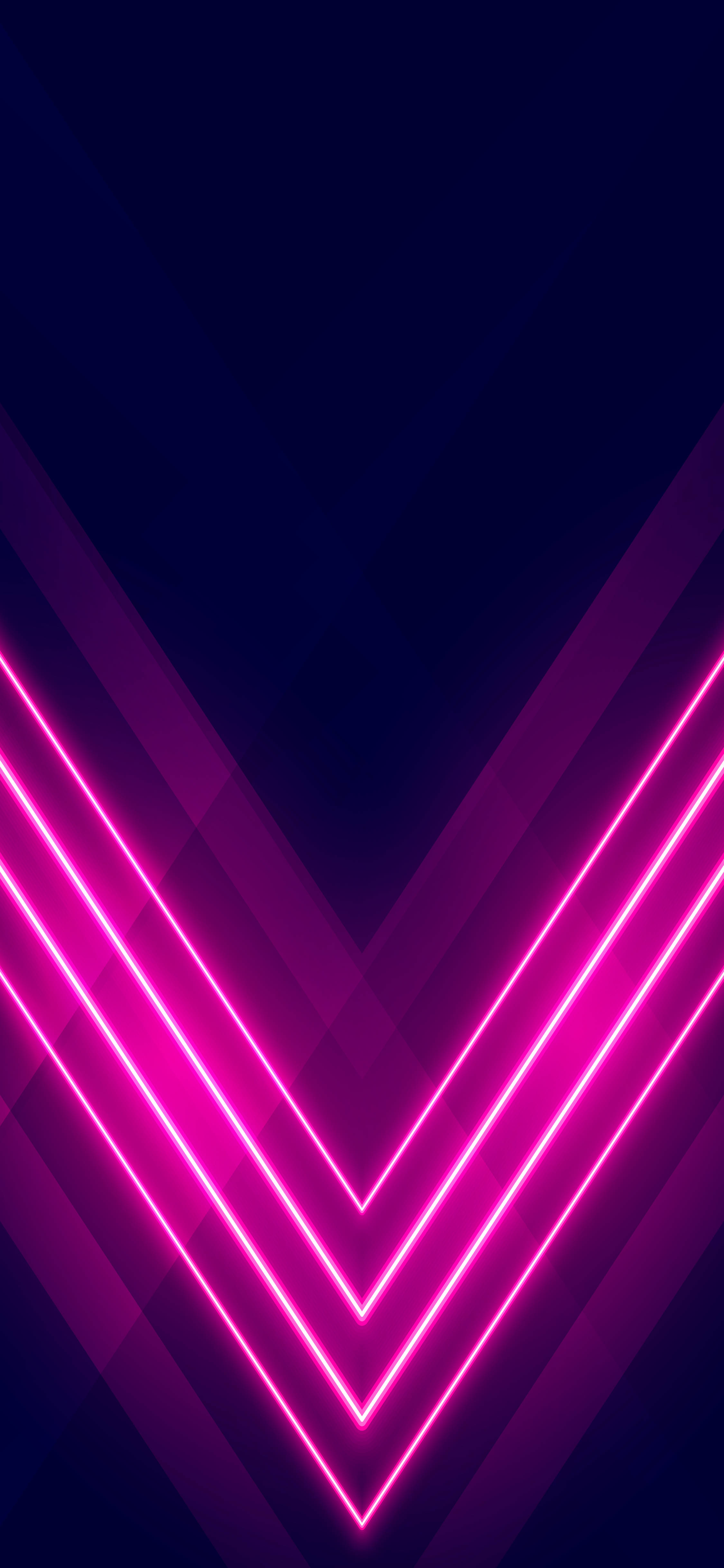 4K Neon iPhone Săgeți Roz Fundal