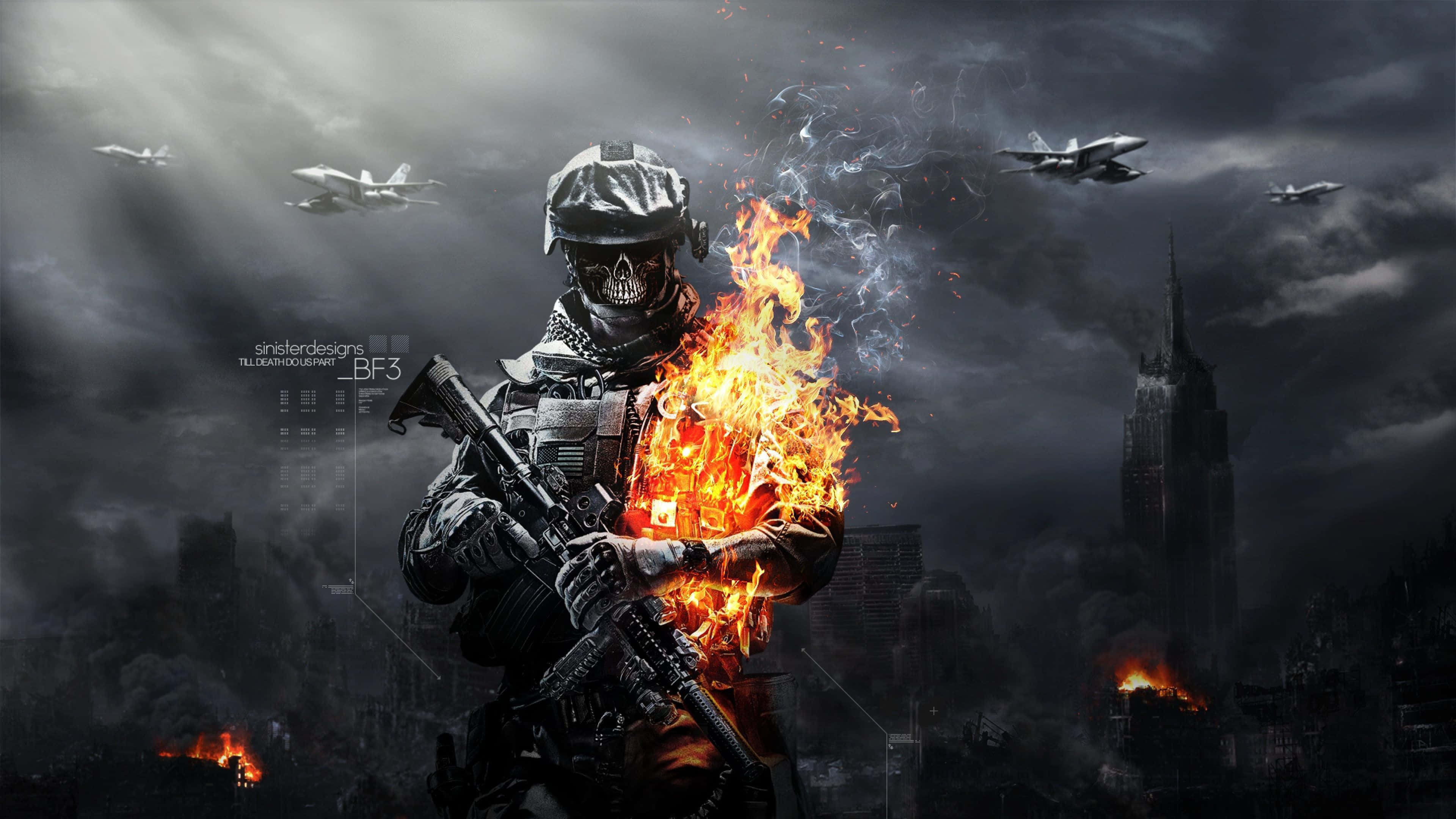 4K Ultra HD Gaming Call of Duty: Mobil Fundal