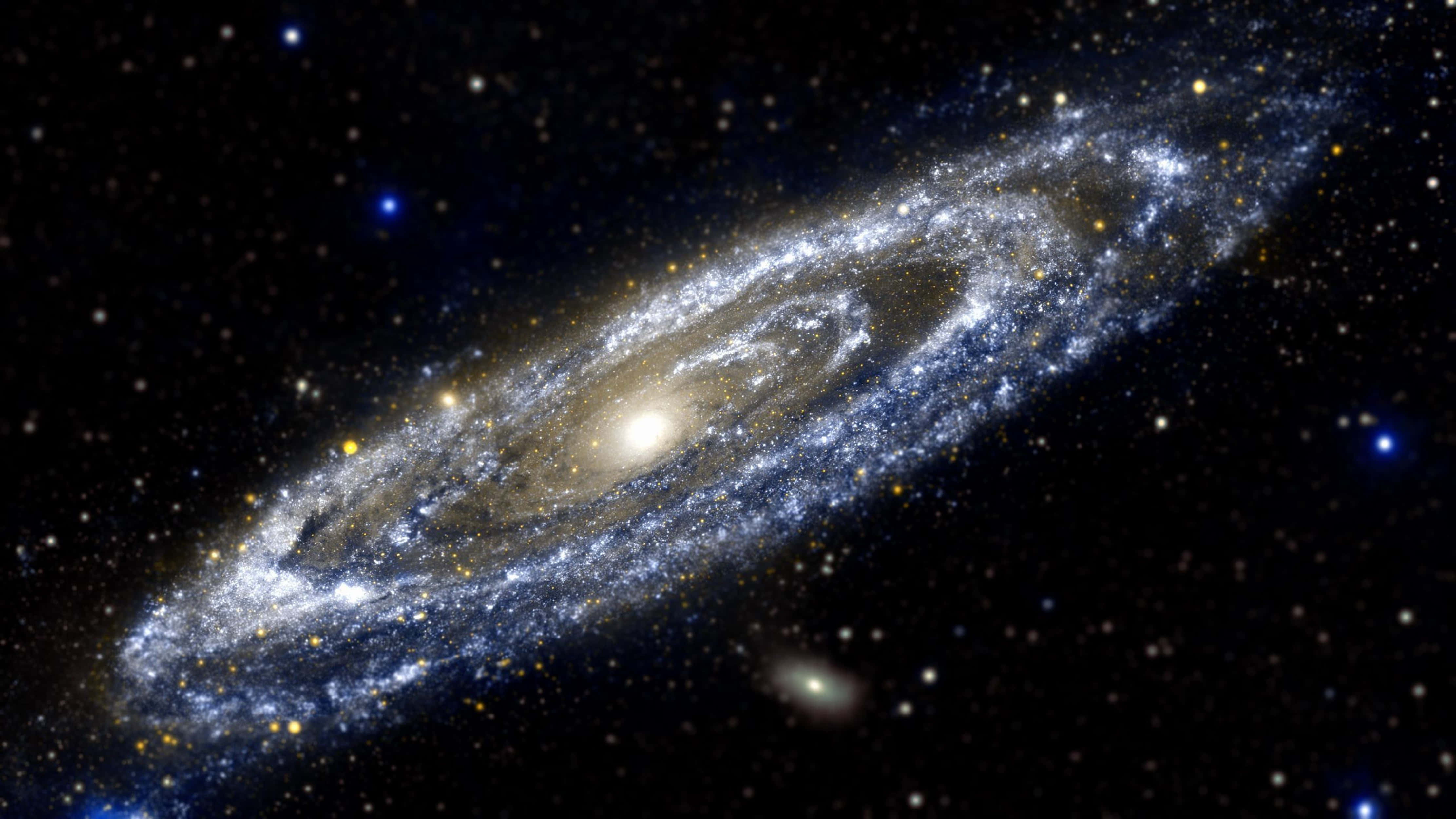 4K Universul Galaxiei Andromeda Fundal