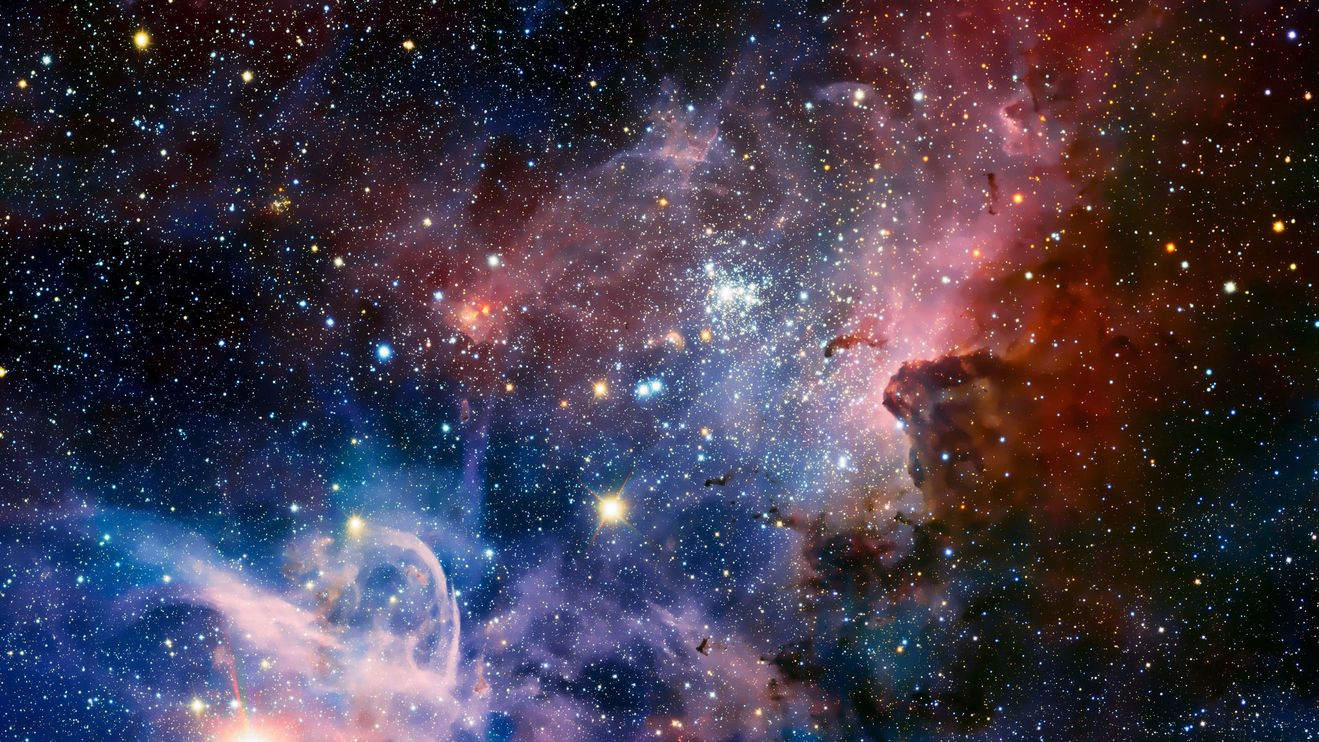 4K Universul Nebuloasa Carina Fundal