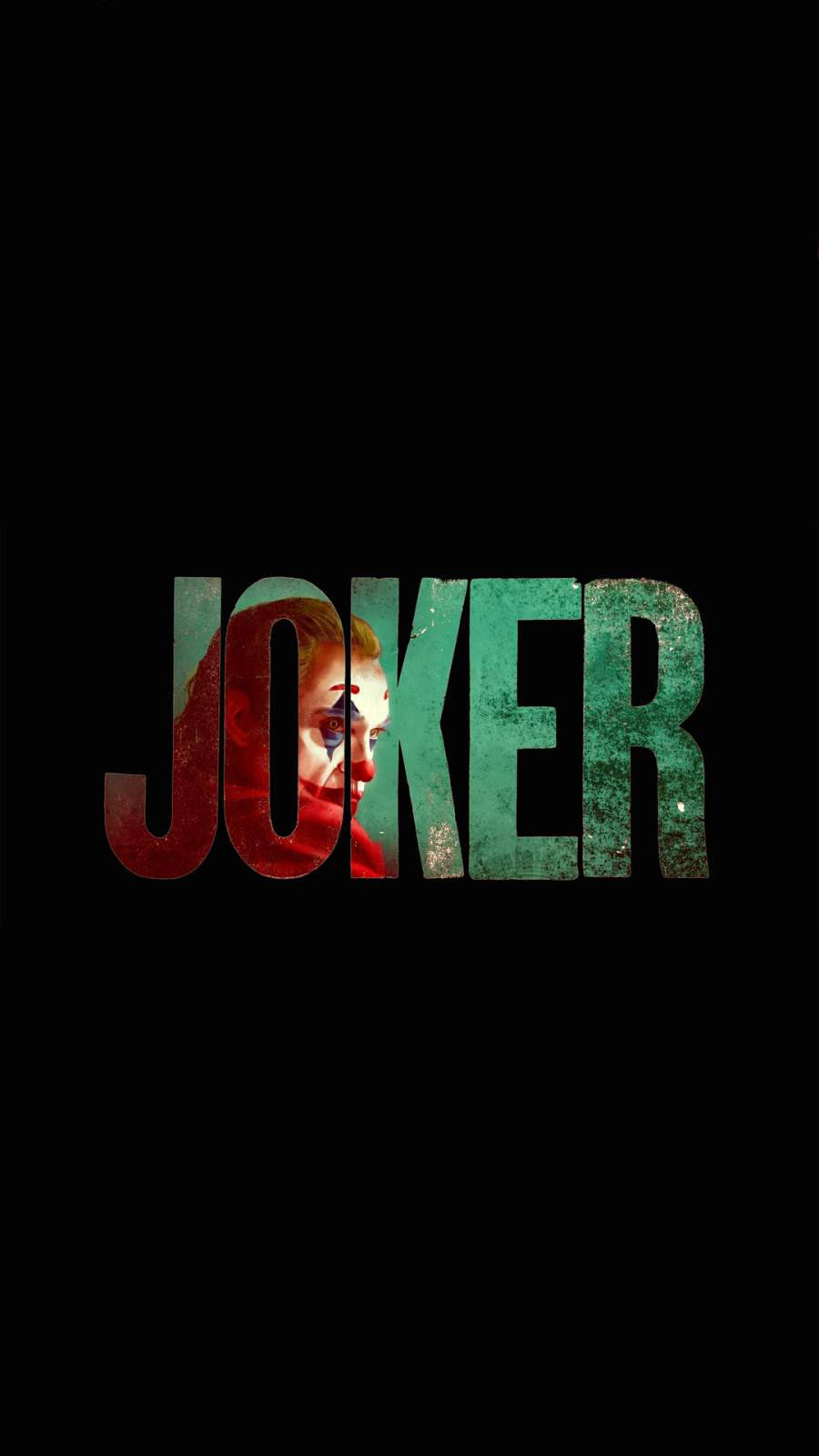 8K iPhone Joker Tipografie Fundal