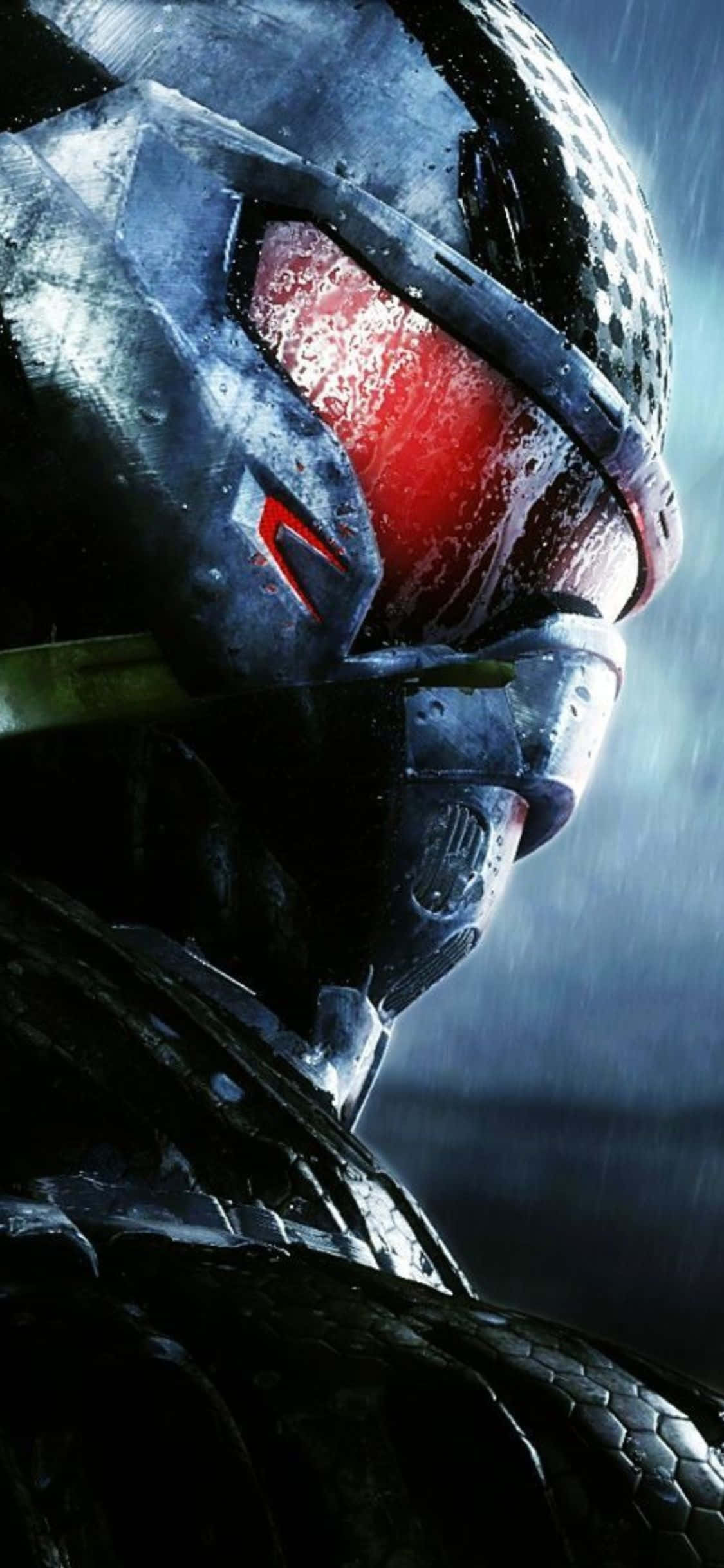 A screenshot of Crysis 3 on an iPhone X Fundal