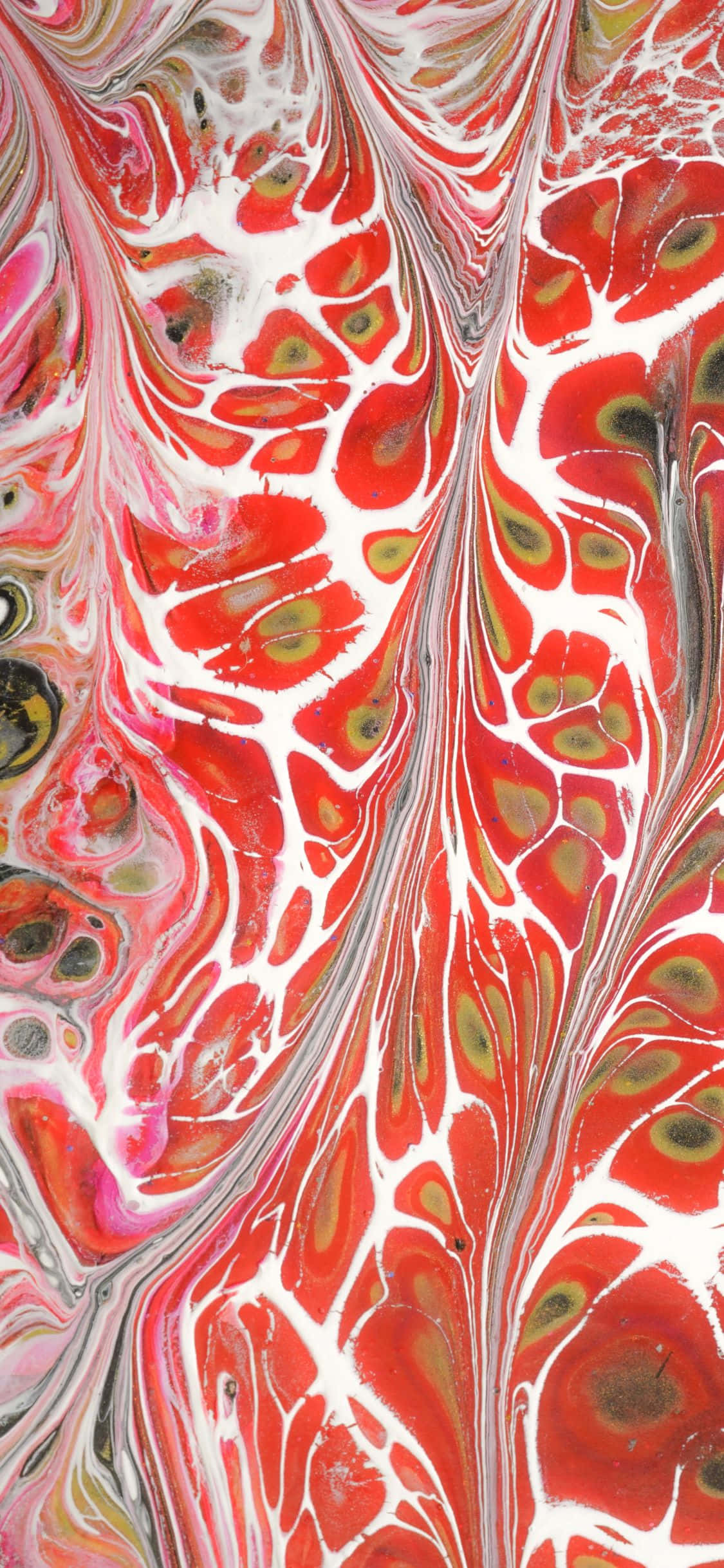 Abstract fluid iPhone X fundal marmorat Fundal