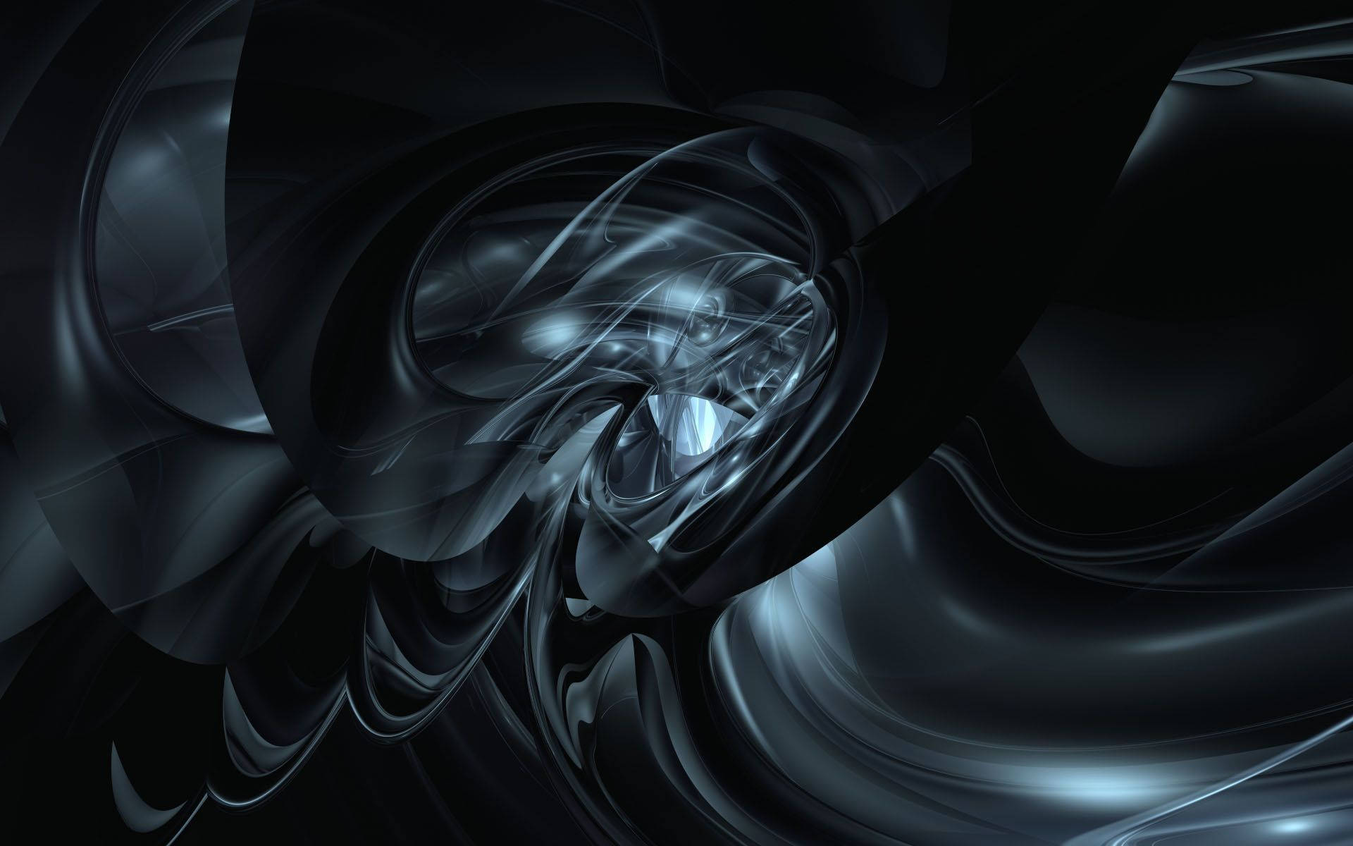 Abstract Negru 3D Fundal