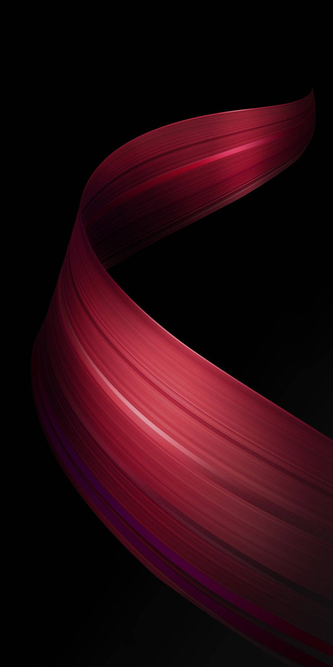 Abstract Oppo A5s Panglică Roșie Fundal