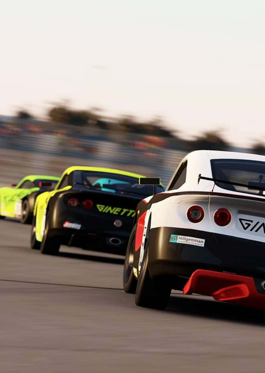 Accelerati pe circuit cu noul Pixel 3XL Project Cars. Fundal