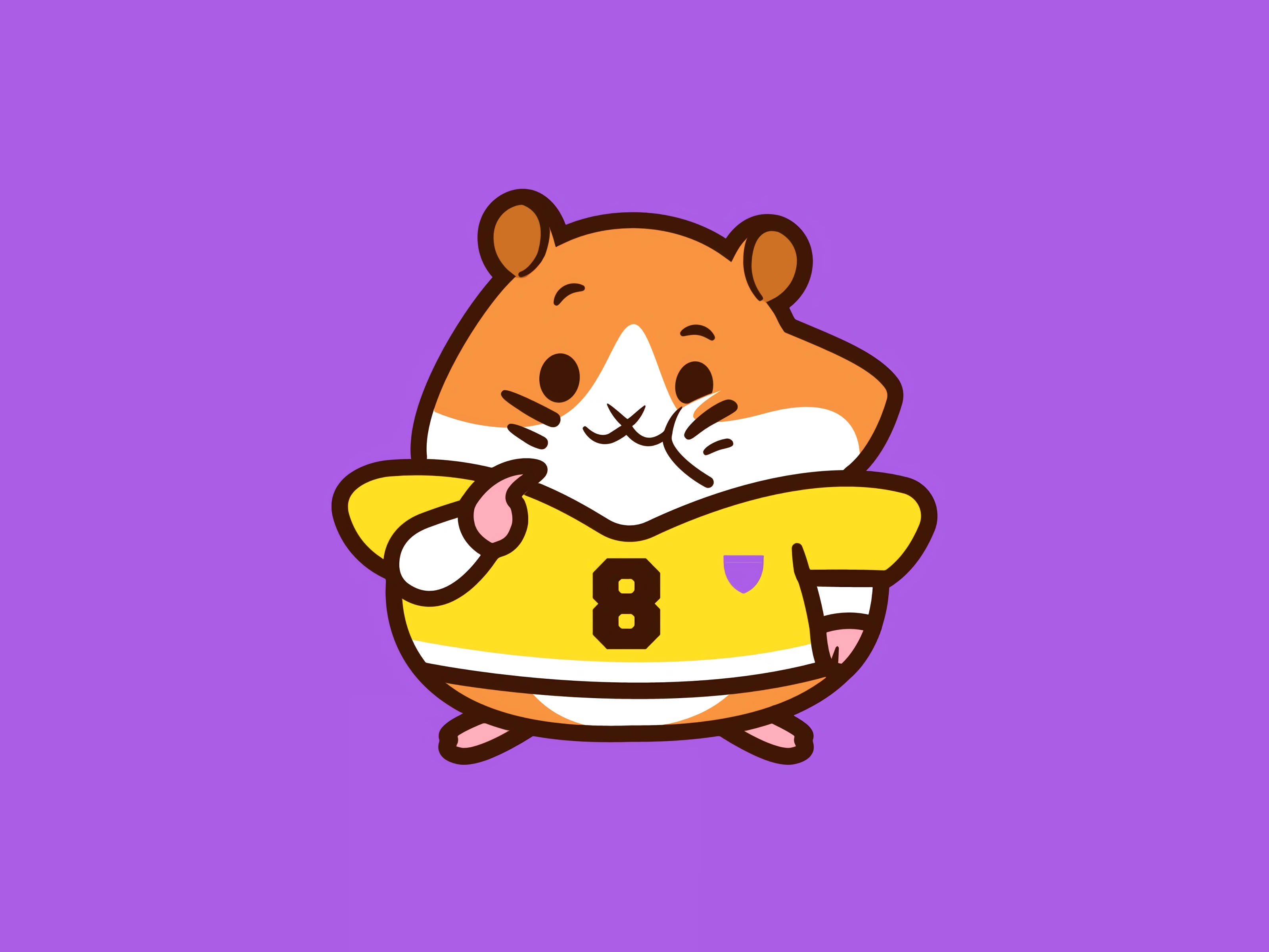 Acest hamster mic arată atât de drăguț! Fundal