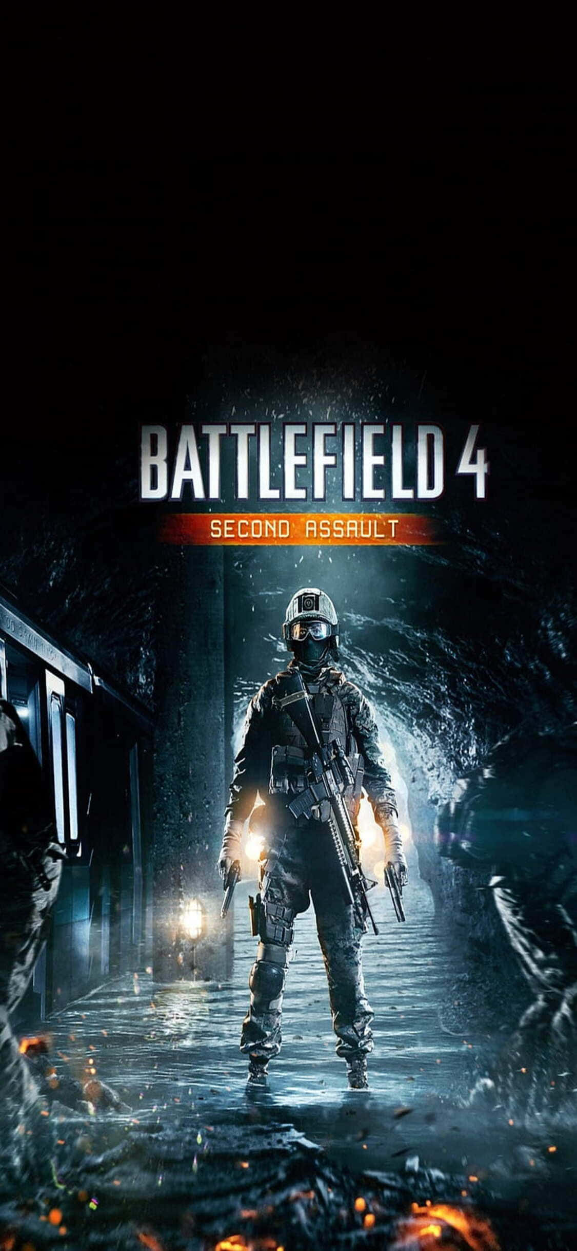 Acțiune intensă pe câmpul de luptă te așteaptă cu iPhone X și Battlefield 4 Fundal
