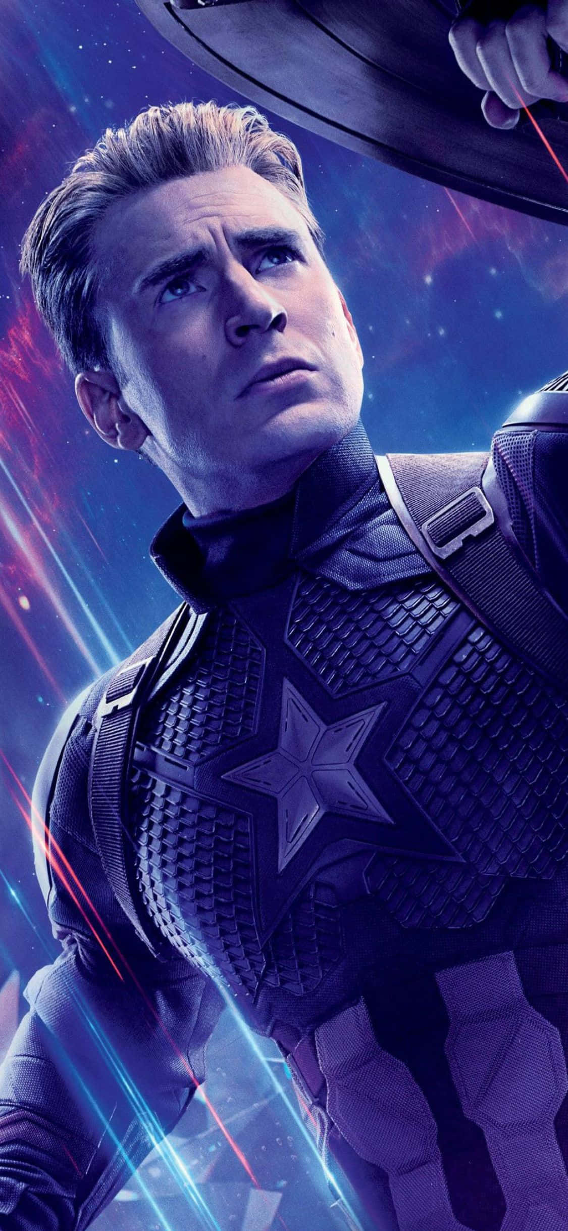 Fond Actor American Chris Evans Captain America Avengers Endgame Fundal