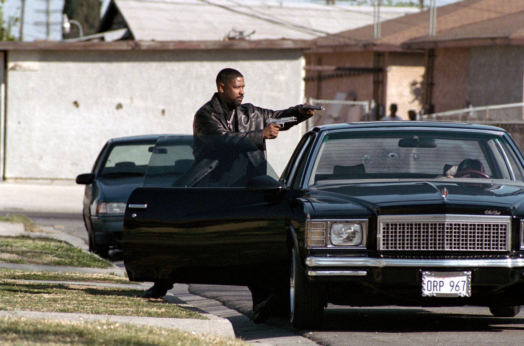 Actorul Denzel Washington din Filmul Training Day — Mașini Fundal