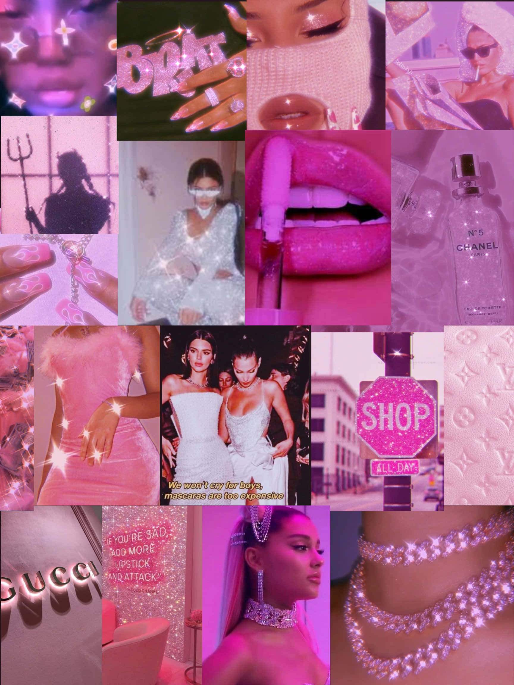 Adânc în latura ta estetică cu Baddie Aesthetic Fundal