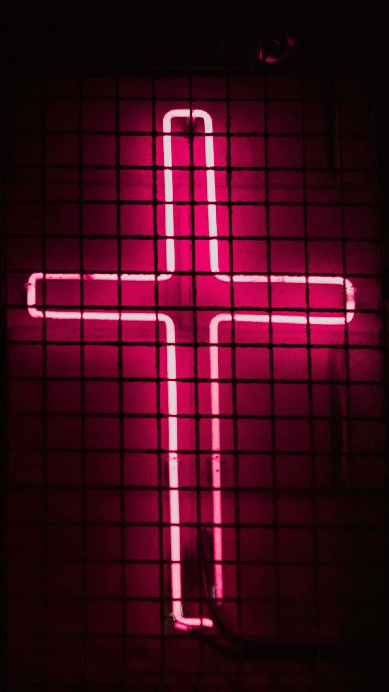 Adaugă o notă de roz vibrant în camera ta cu un decor neon roz Fundal