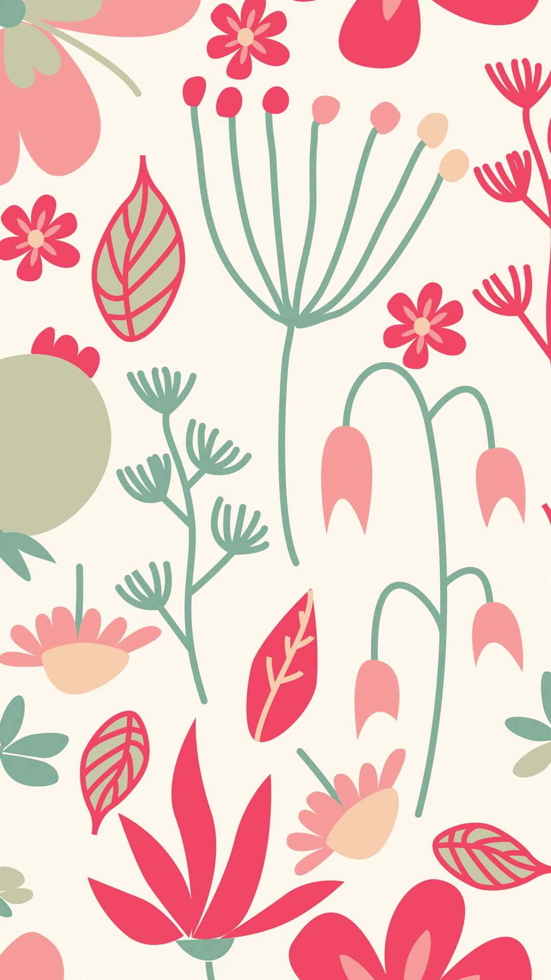 Adaugă un strop de frumusețe naturală în spațiul tău cu acest wallpaper de flori pentru iPhone Fundal