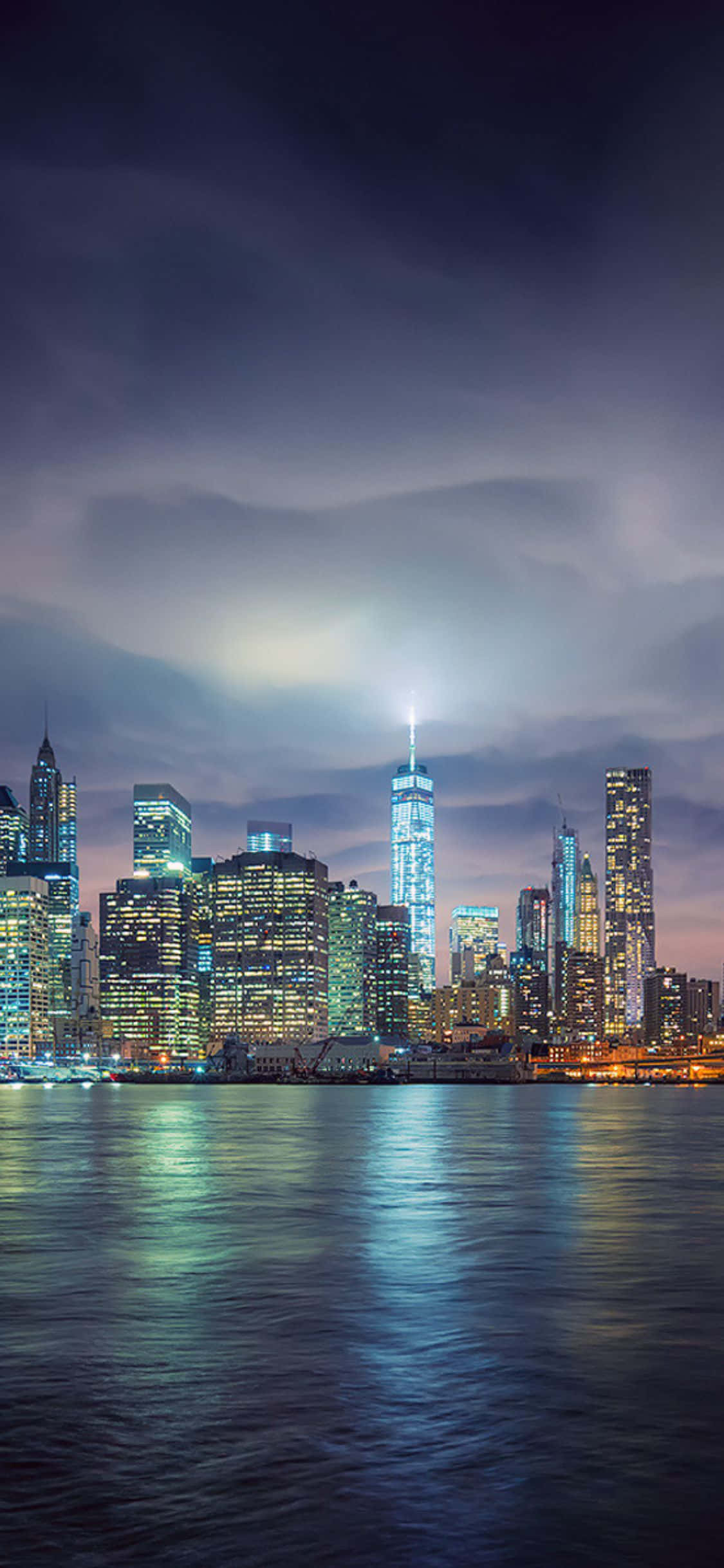Admiră frumusețea New York City-ului în timp ce răspundeți la e-mailuri cu noul vostru iPhone X Fundal