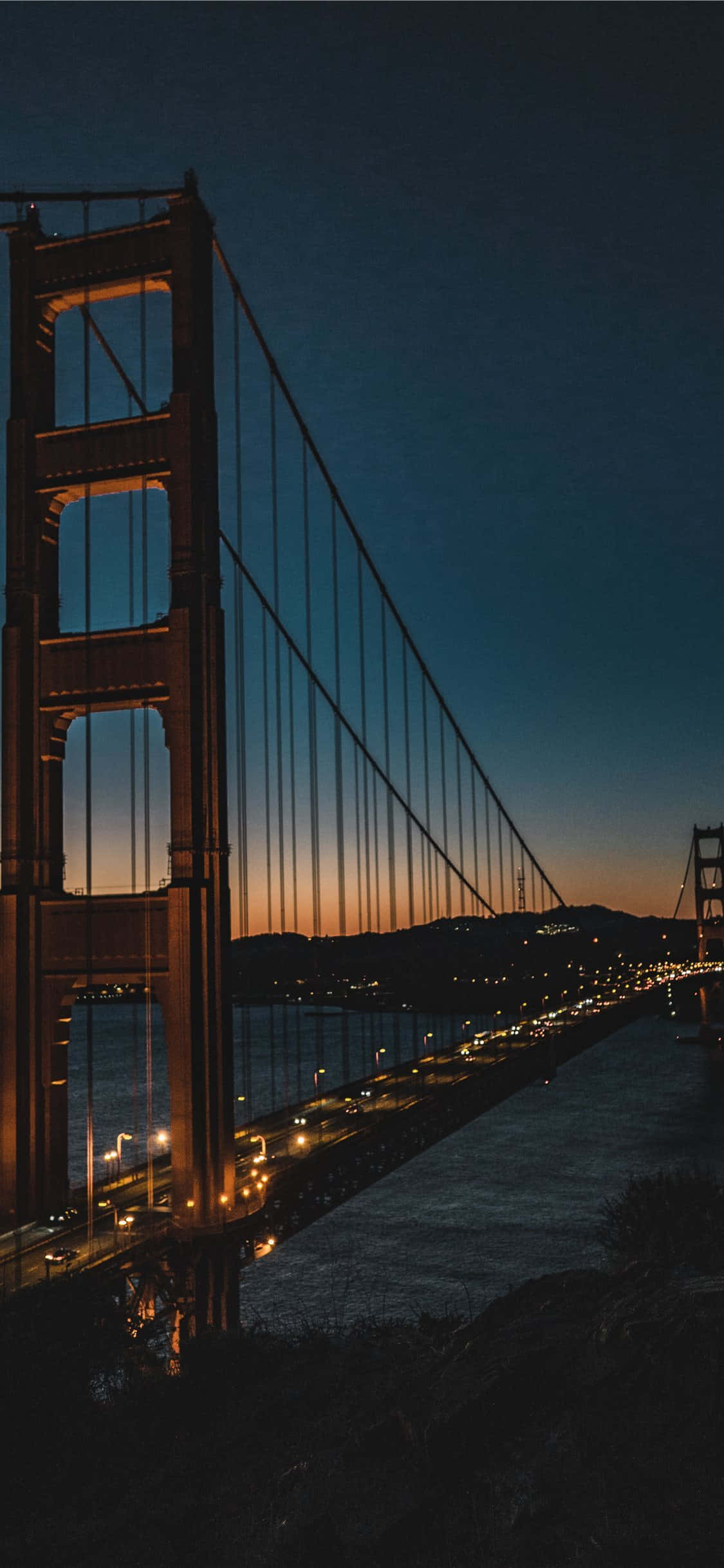 Admirați frumusețea Californiei de pe ecranul impresionant al iPhone X Fundal