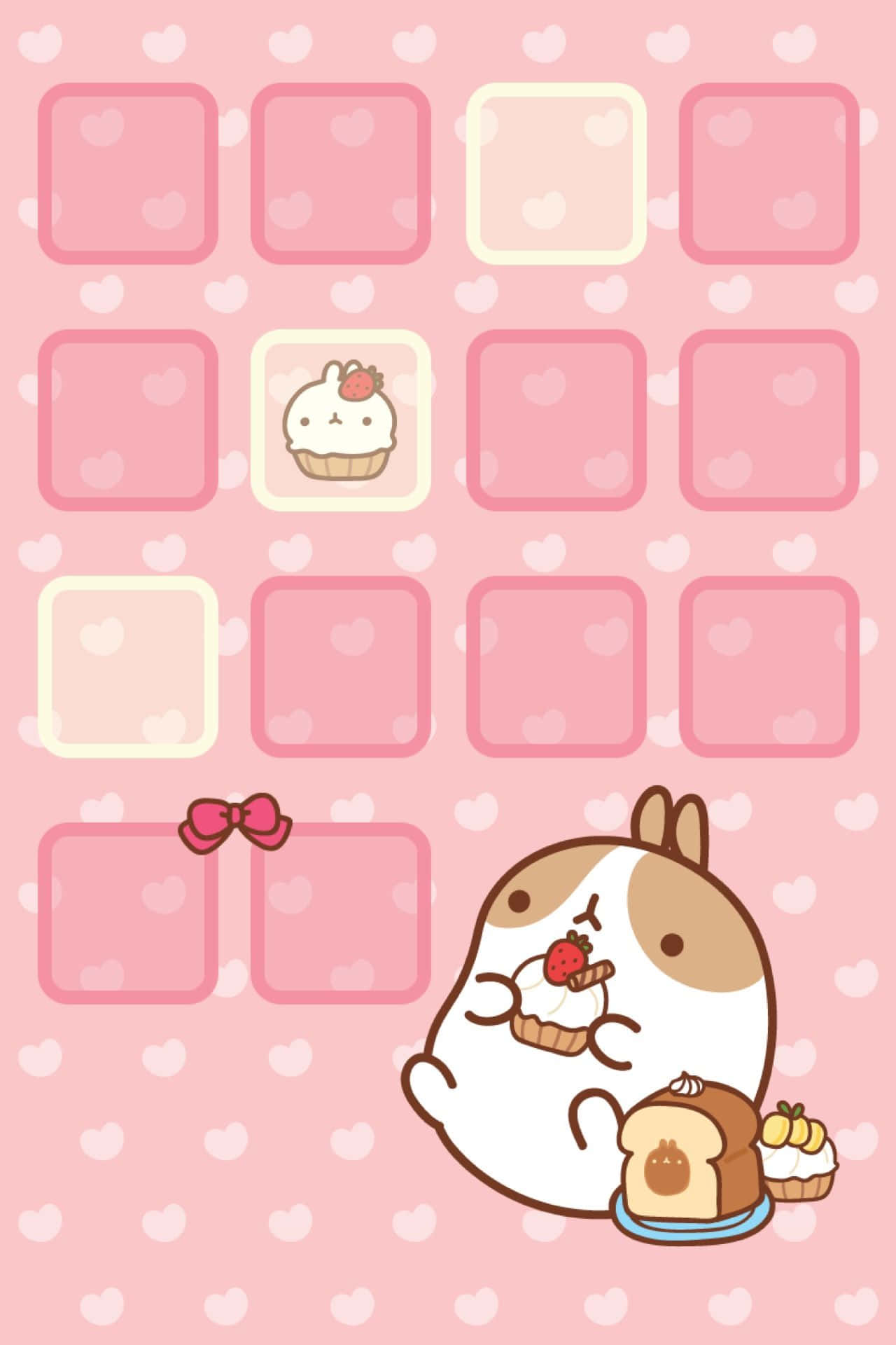 Adorabil Fundal iPhone în Nuanțe Pastelate Fundal