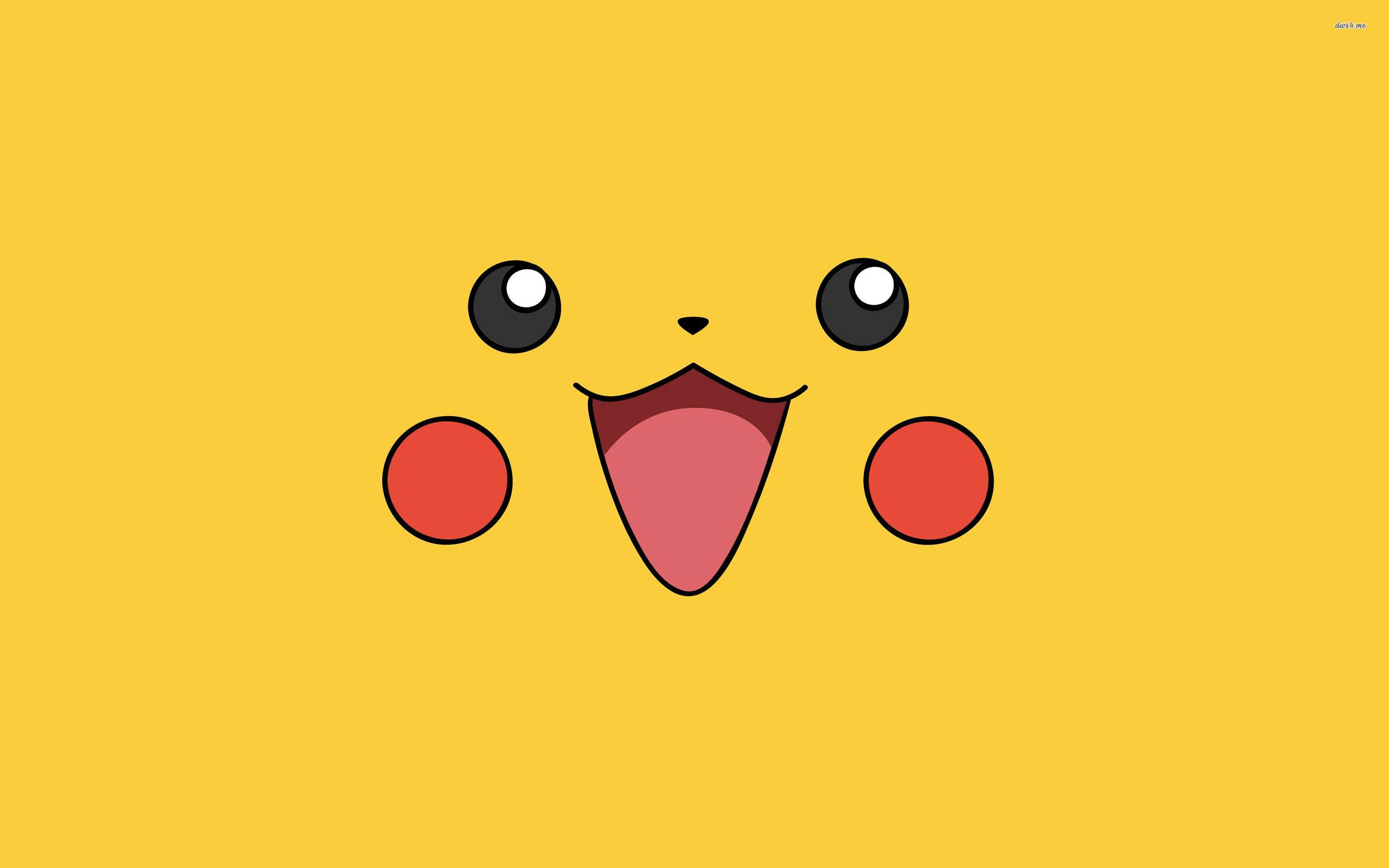 Adorabilul Pikachu din anime-ul Pokemon Fundal