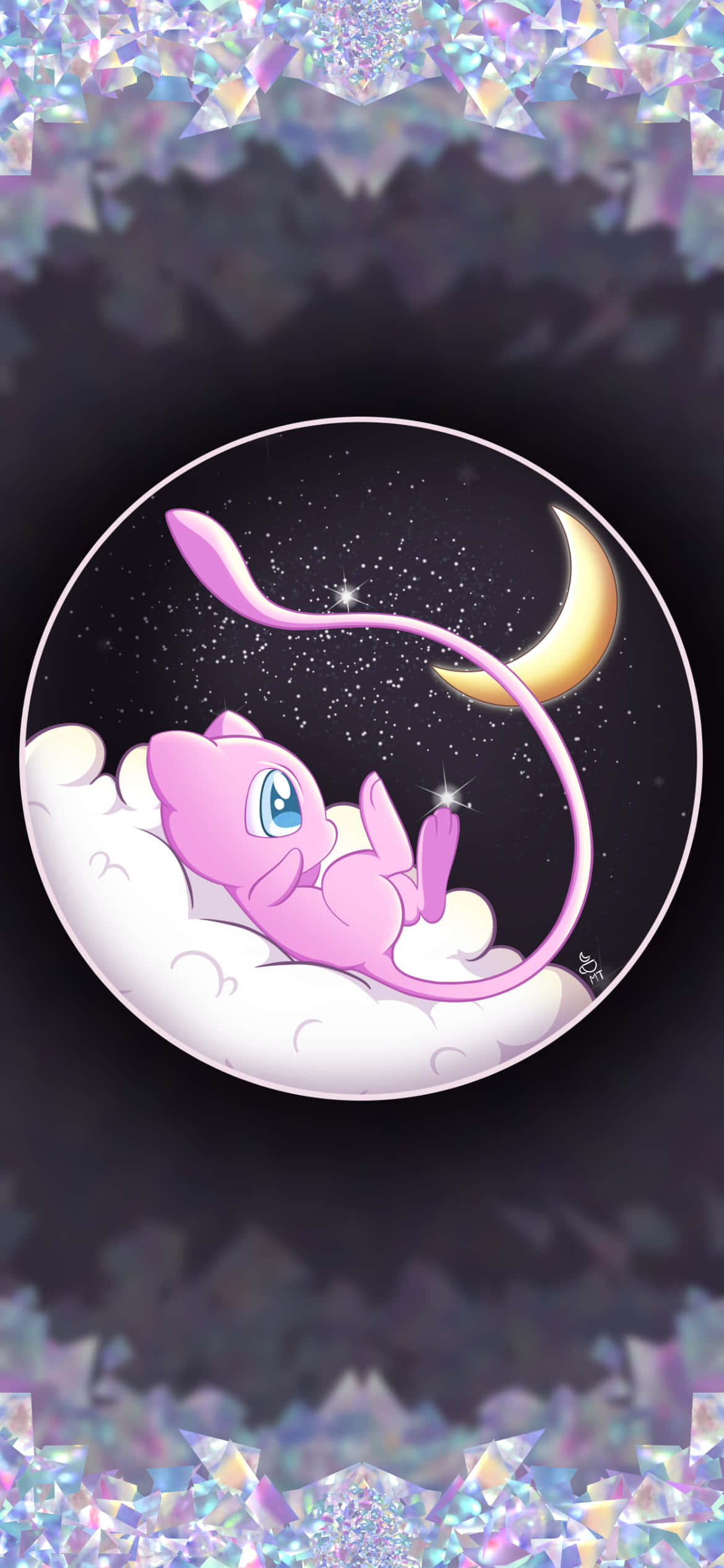 Adorabilul Pokemon Mew Fundal