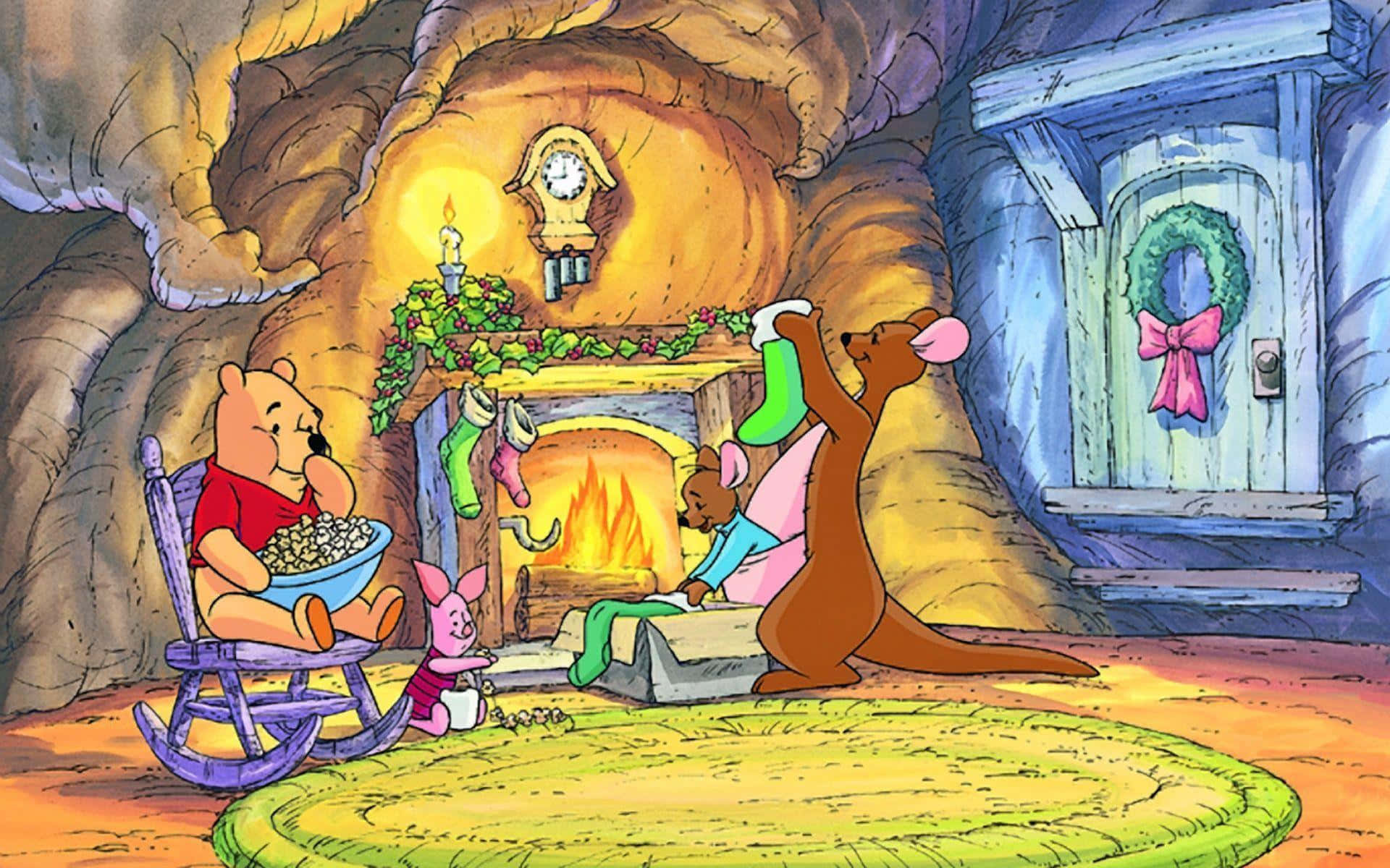 Adu magia sărbătorilor de iarnă acasă cu Disney Christmas Traditions Fundal