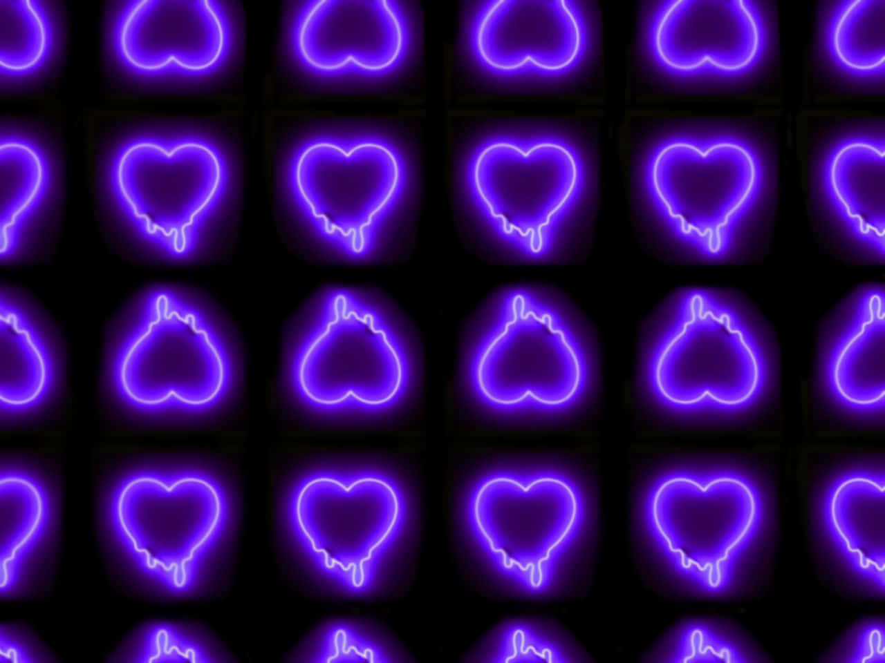 Adu viață pereților tăi cu acest tapet vibrant și eclectic Neon Purple Fundal
