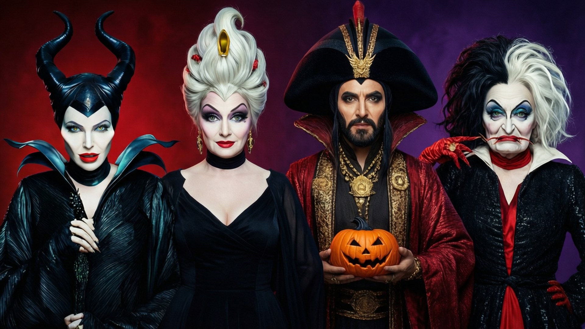 Adunarea Răufăcătorilor de Halloween Fundal