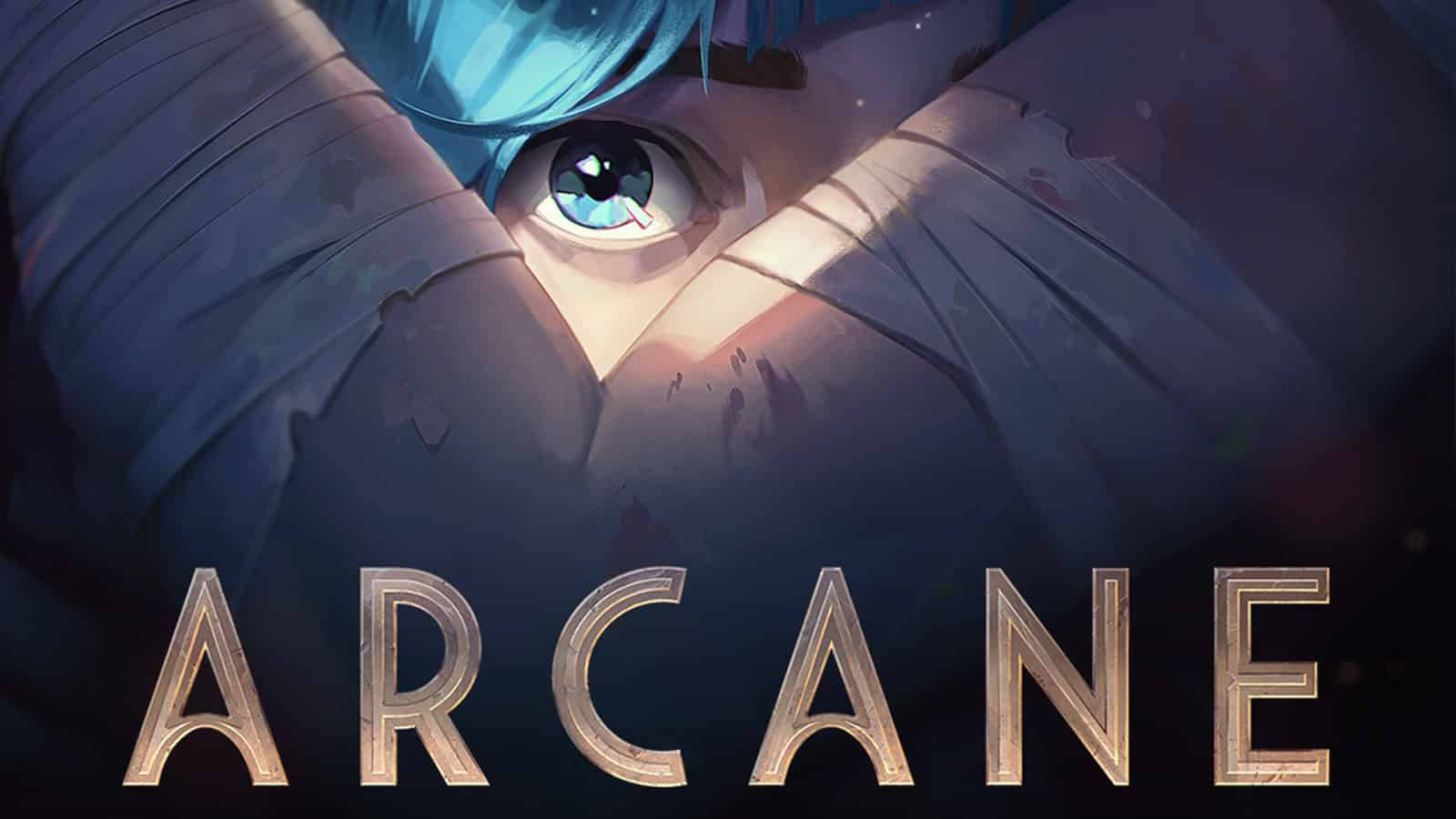 Afis Oficial Arcane League Of Legends Fundal