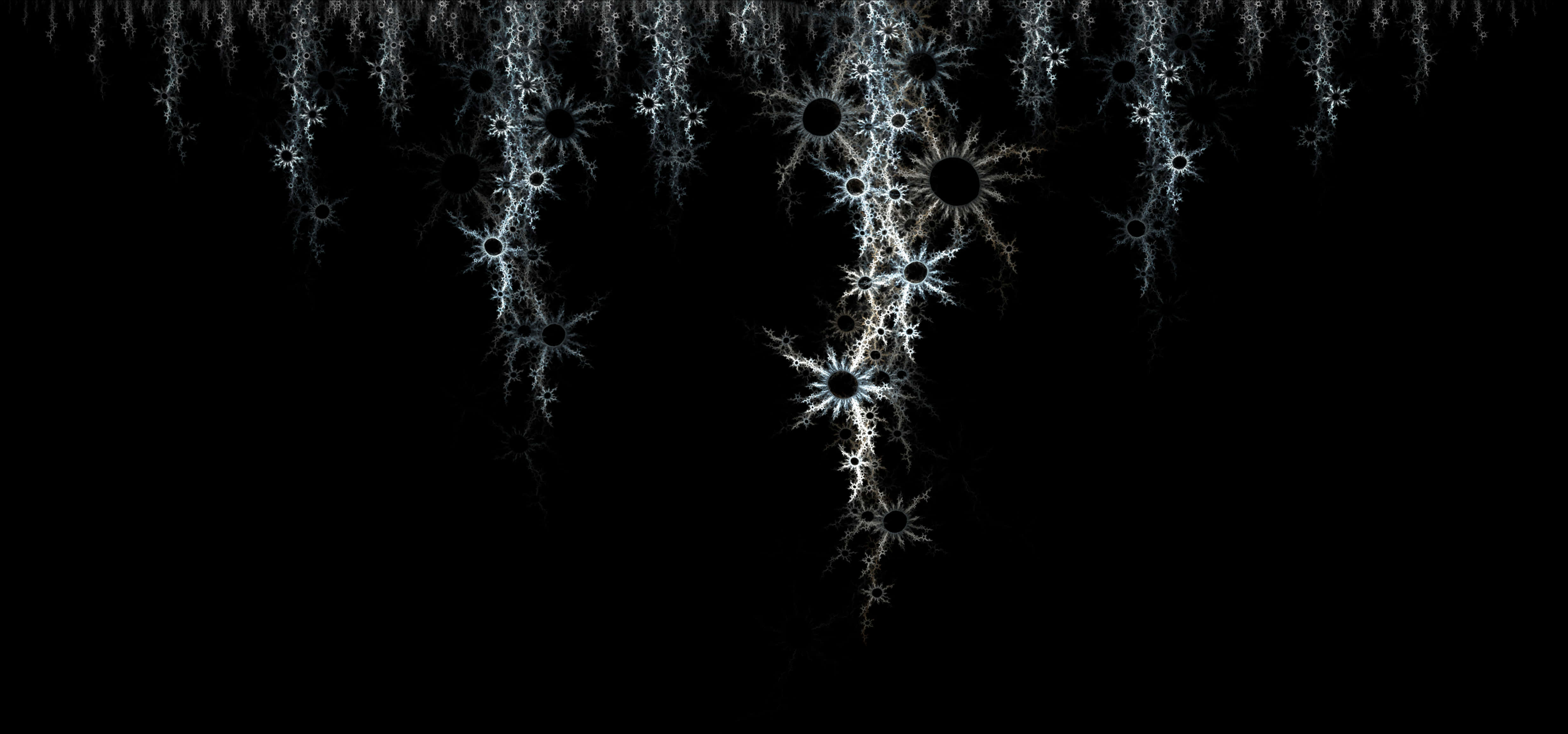 Afișaj abstract de lumini fractale Fundal