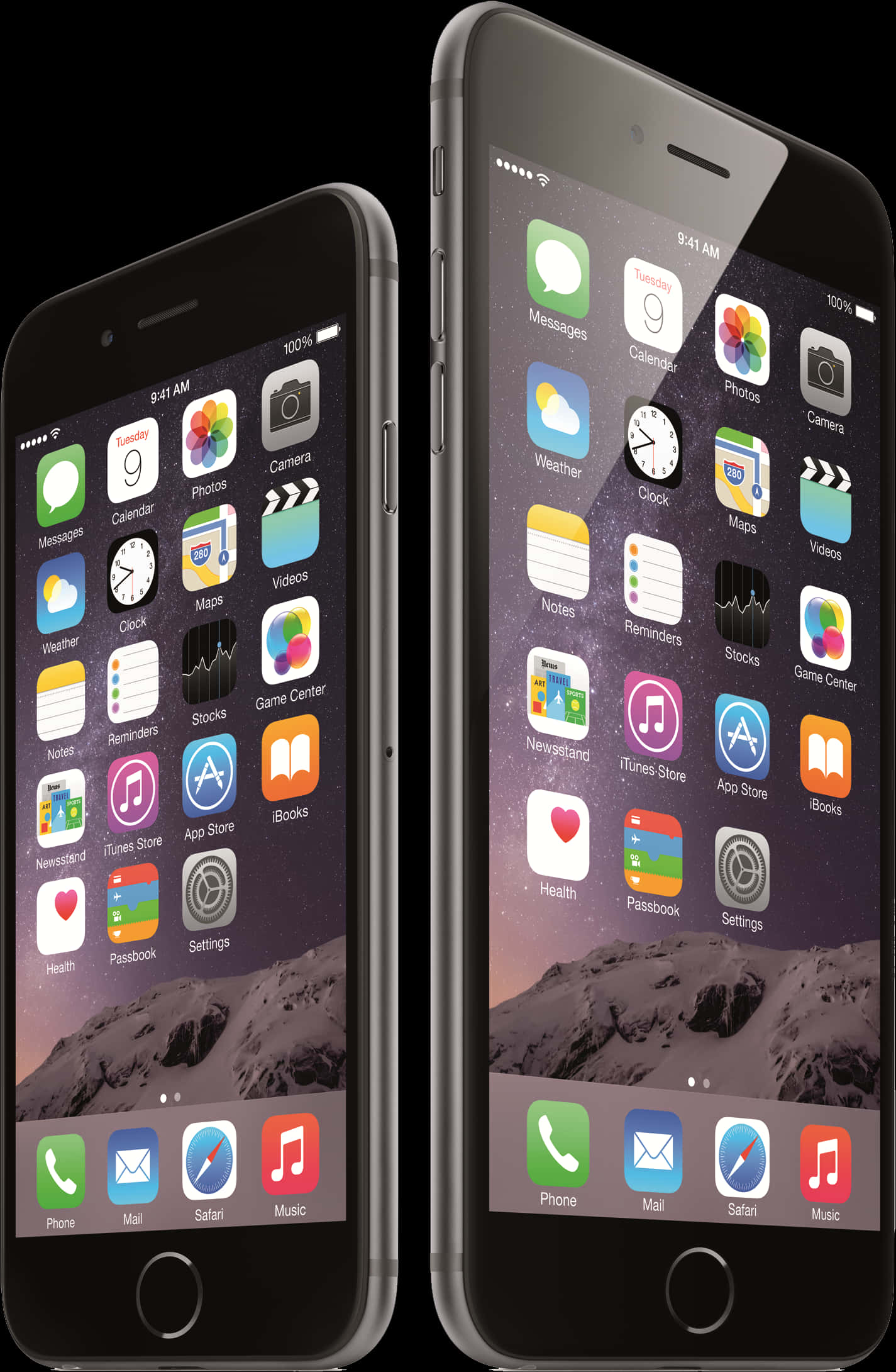 Afișaj iPhone 6 și 6 Plus Fundal