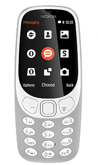 Afișare model clasic Nokia Fundal