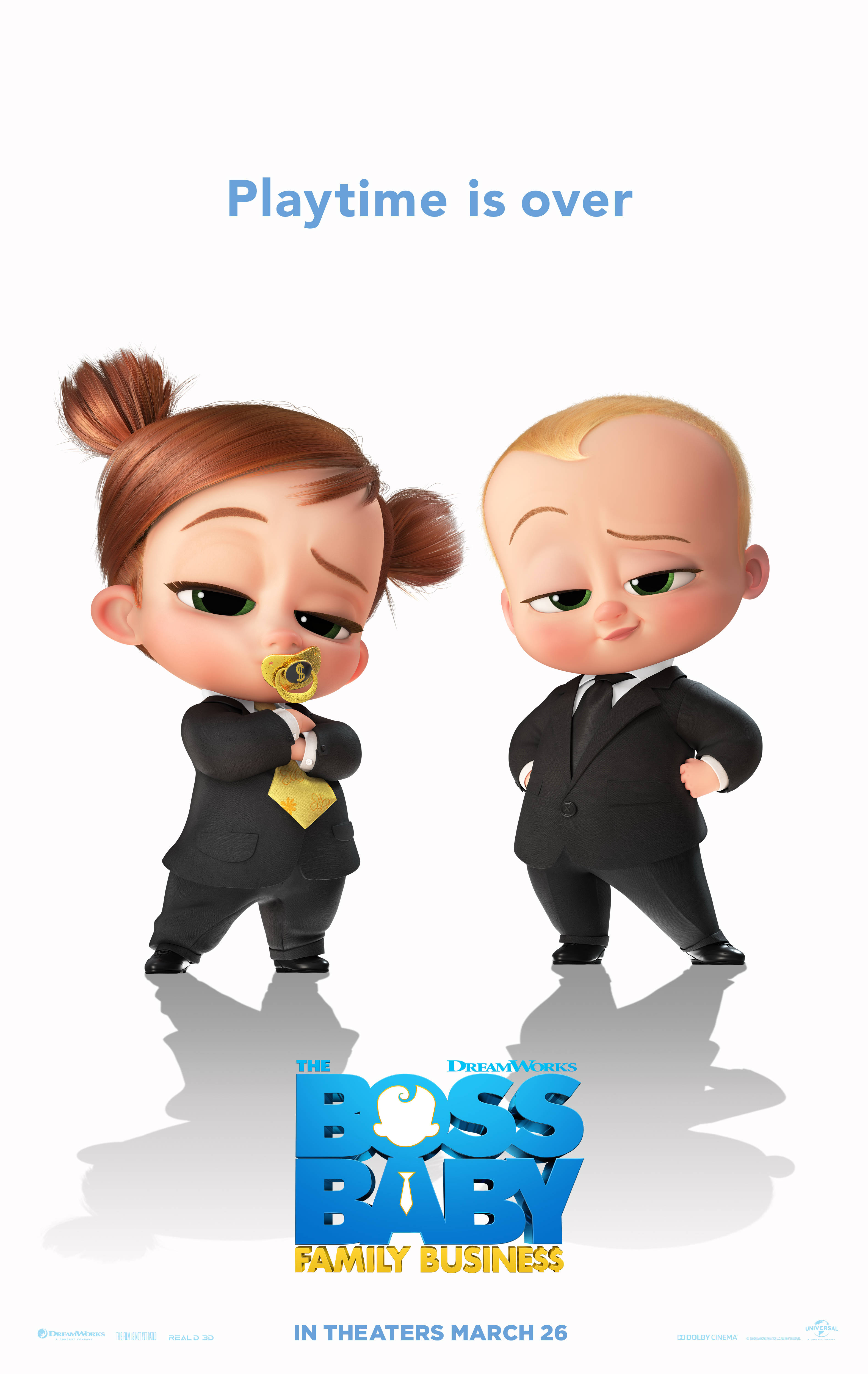 Afacerea de Familie a Boss Baby Poster Fundal