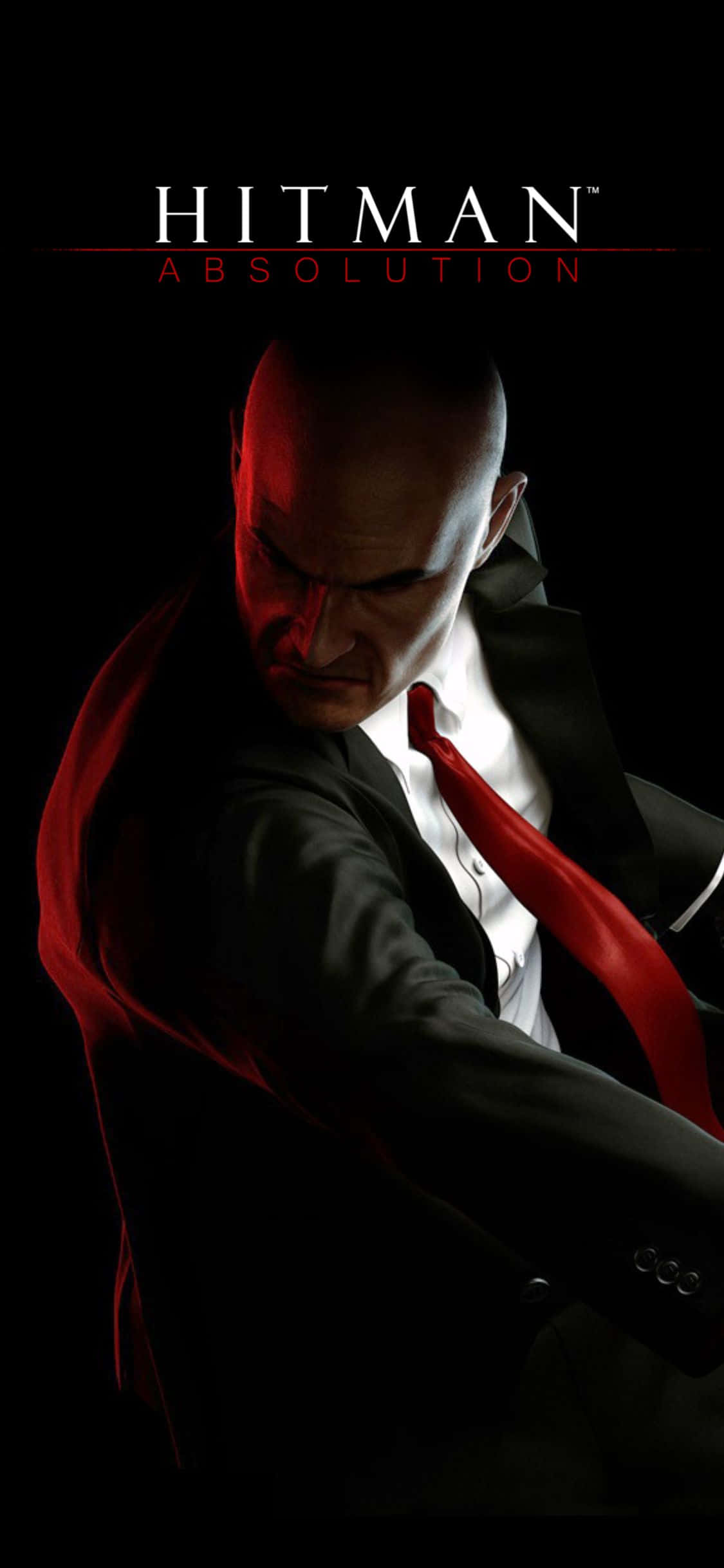 Agent 47 în Hitman Absolution, gata pentru cea mai dificilă misiune pe un iPhone X Fundal