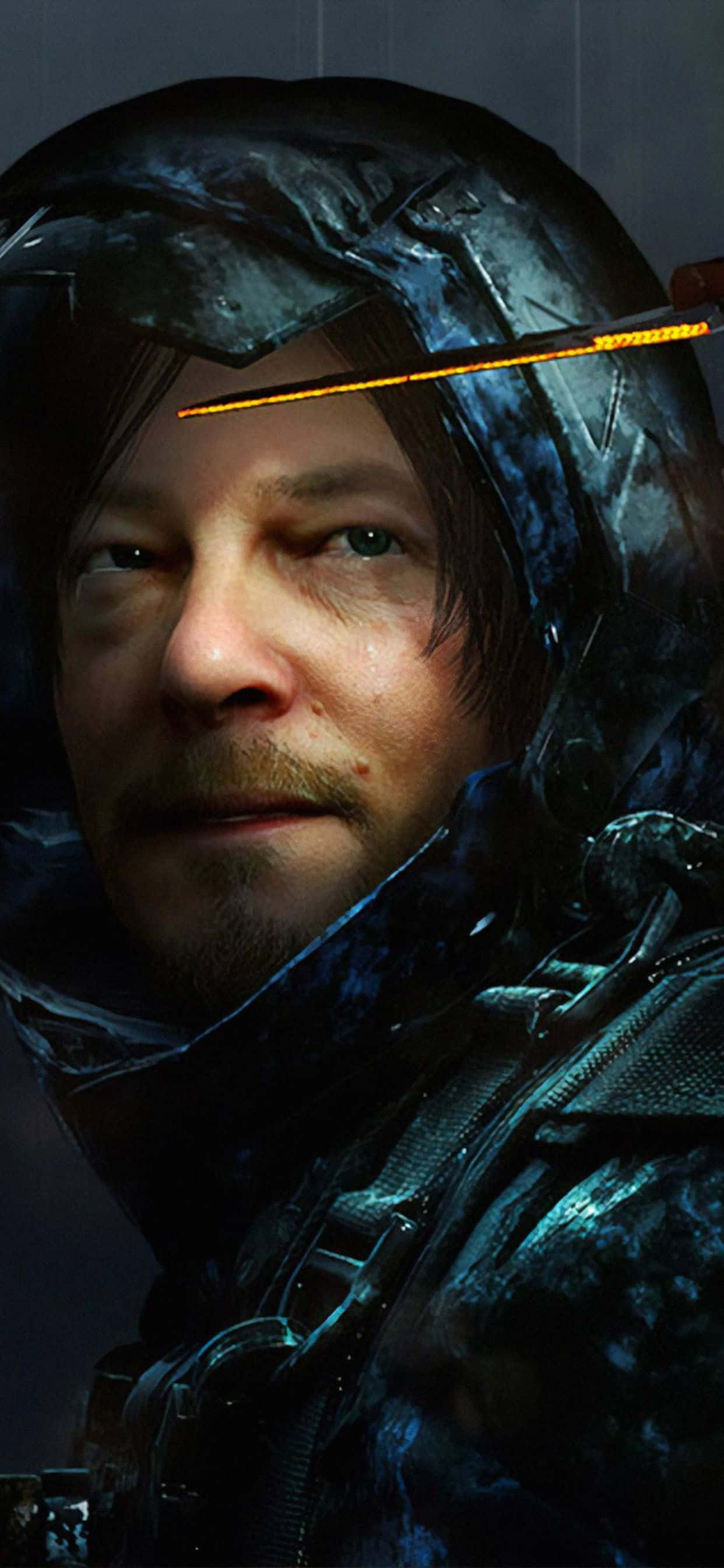 Avansează în lumea captivantă a Death Stranding cu iPhone Xs Max Fundal