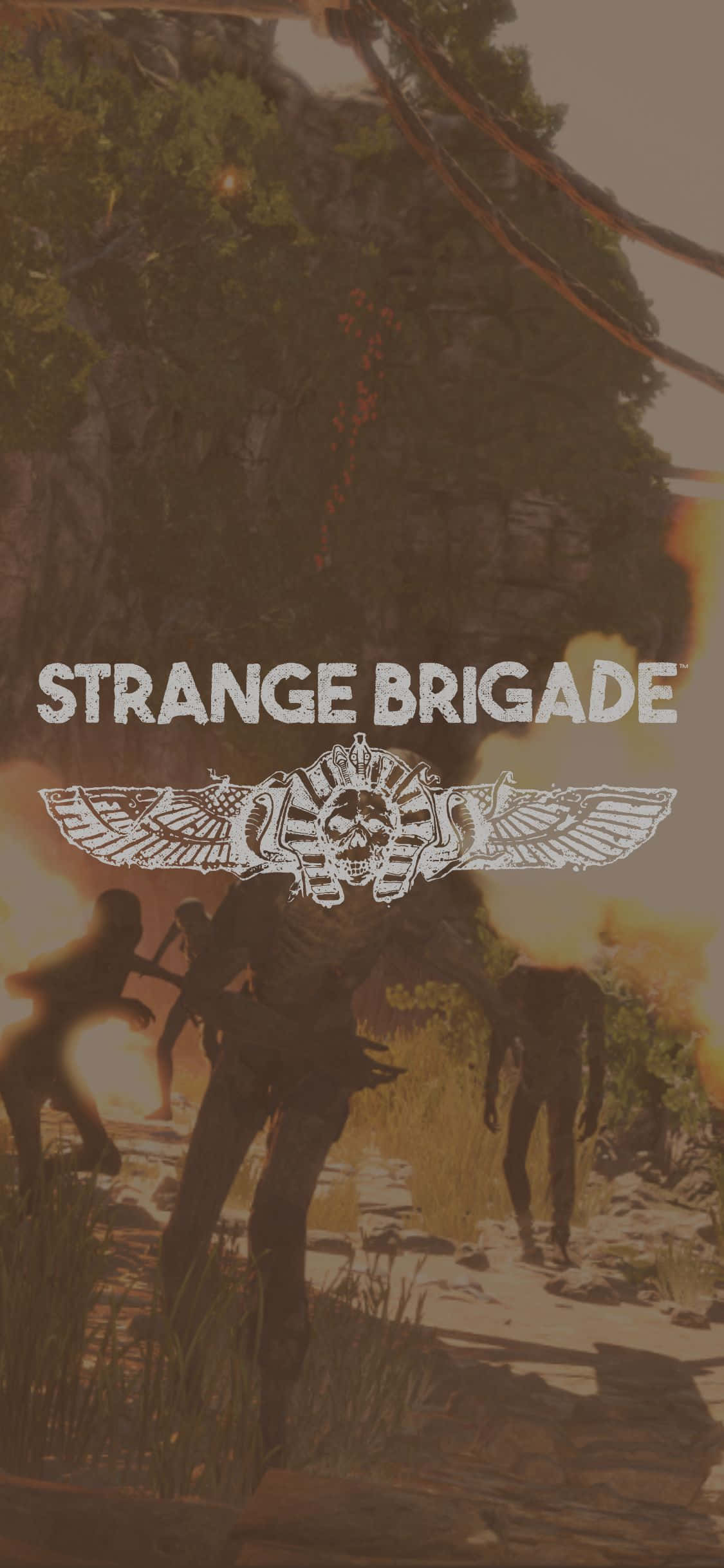 Alătură-te Aventurii cu iPhone X Strange Brigade Fundal