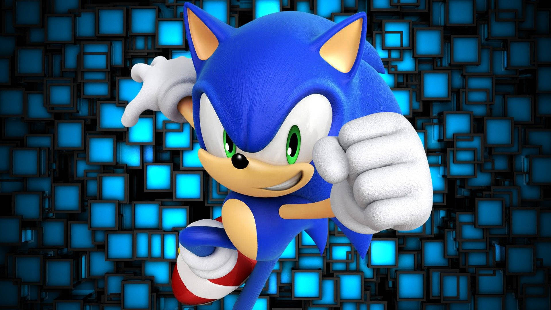 Alătură-te aventurii cu Sonic The Hedgehog. Fundal