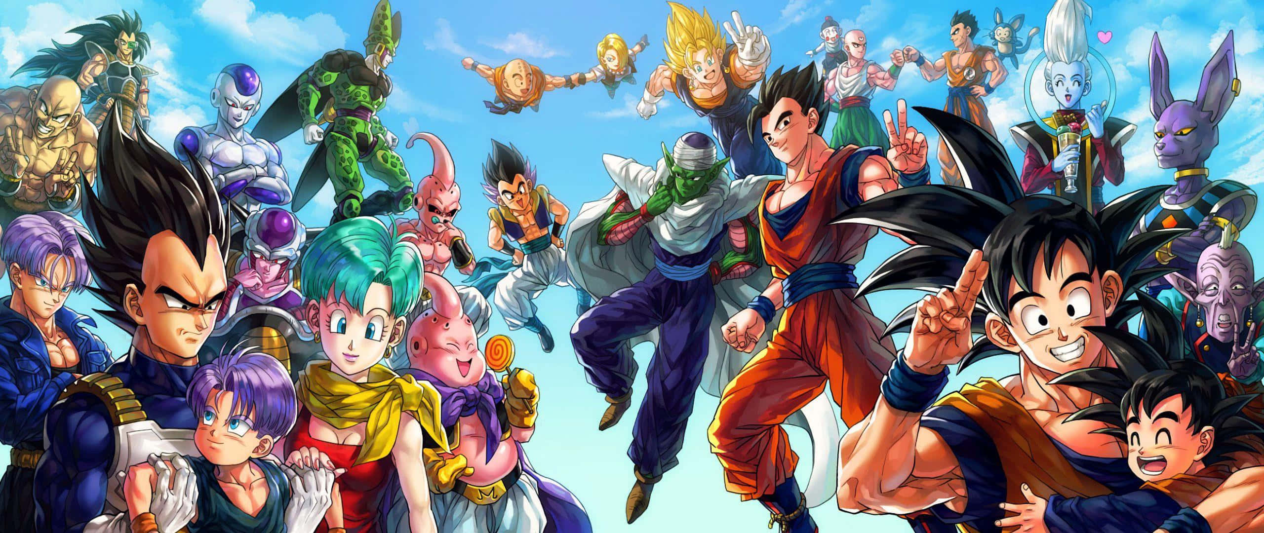 Alătură-te lui Goku și luptătorilor Z în protejarea universului în Dragon Ball Super! Fundal
