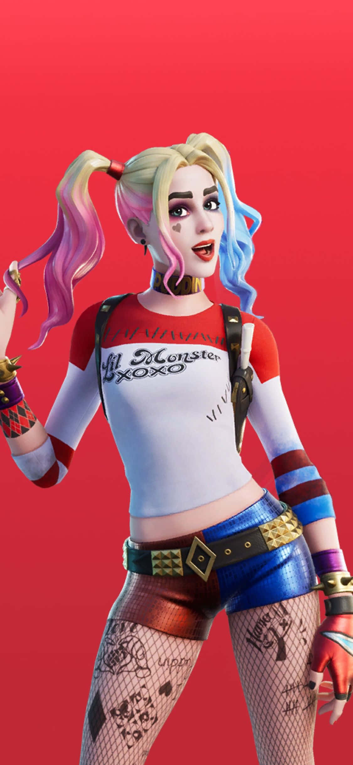 Alăturați-vă Distracției și Emoției cu Cute Fortnite Fundal