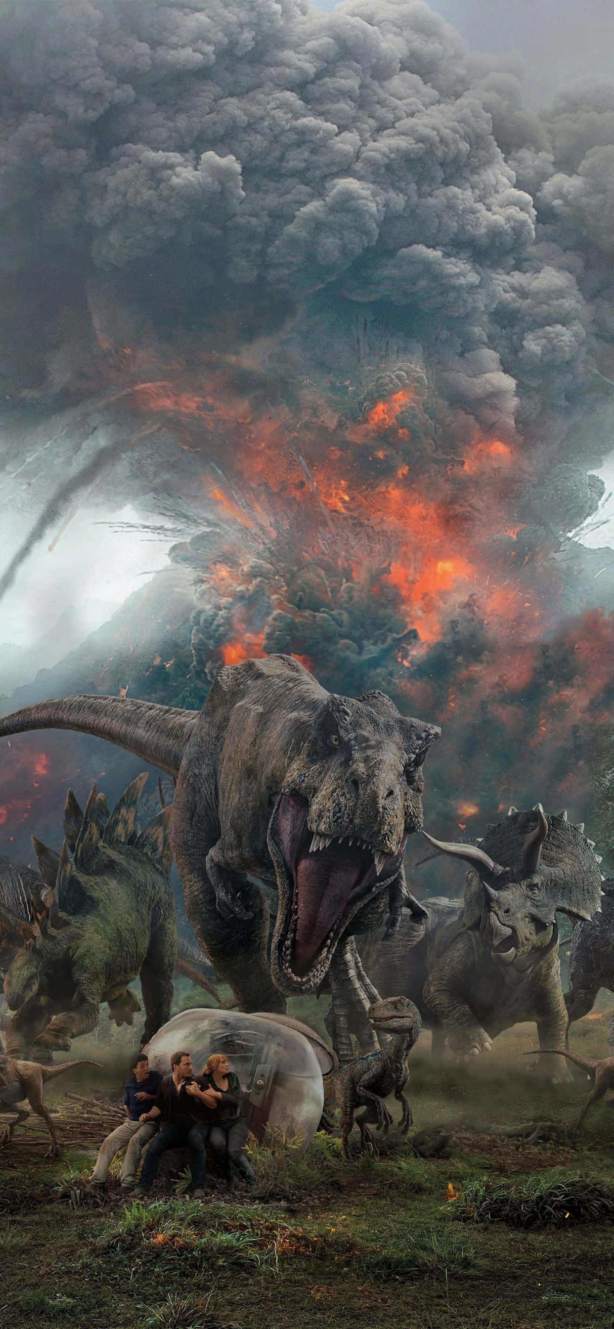 Explozie Albastră Jurassic World Fundal