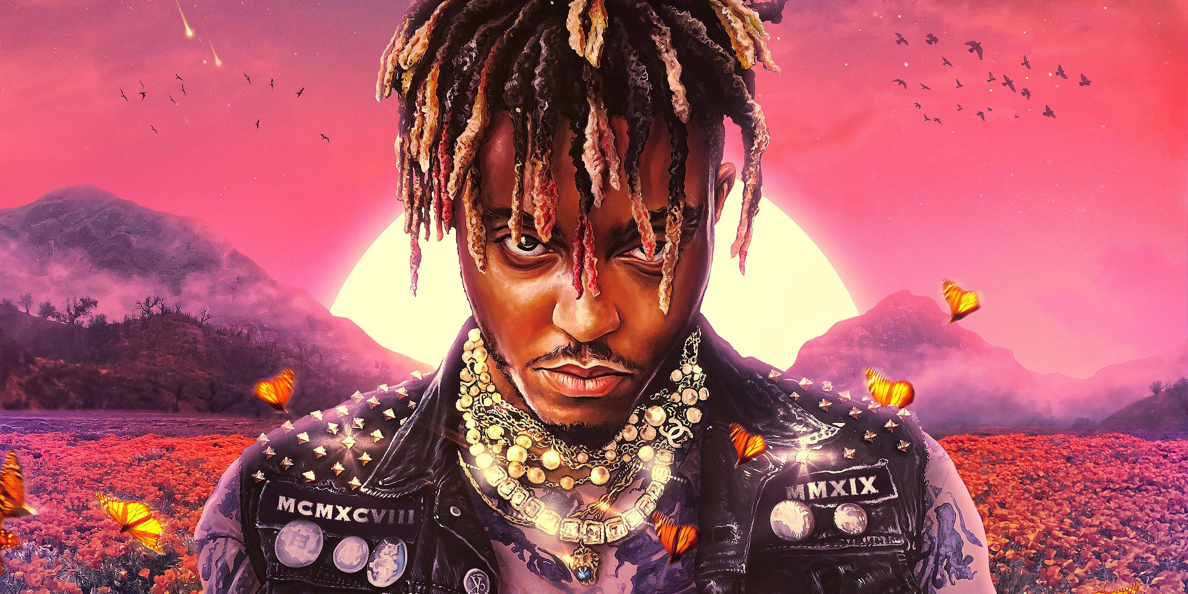 Album Juice Wrld 4K Fundal