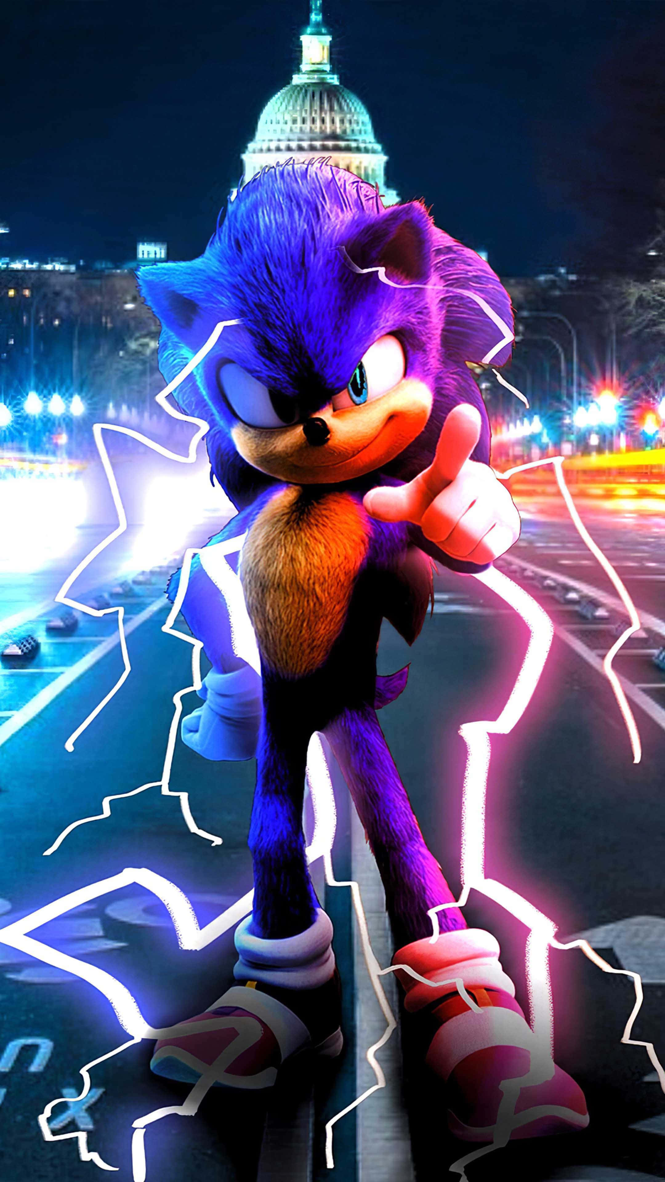 Aleargă la fel de repede ca Sonic! Fundal