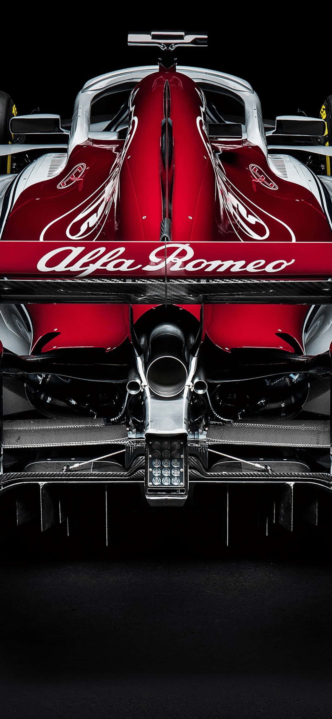 Alfa Romeo iPhone XS F1 2018 Fundal