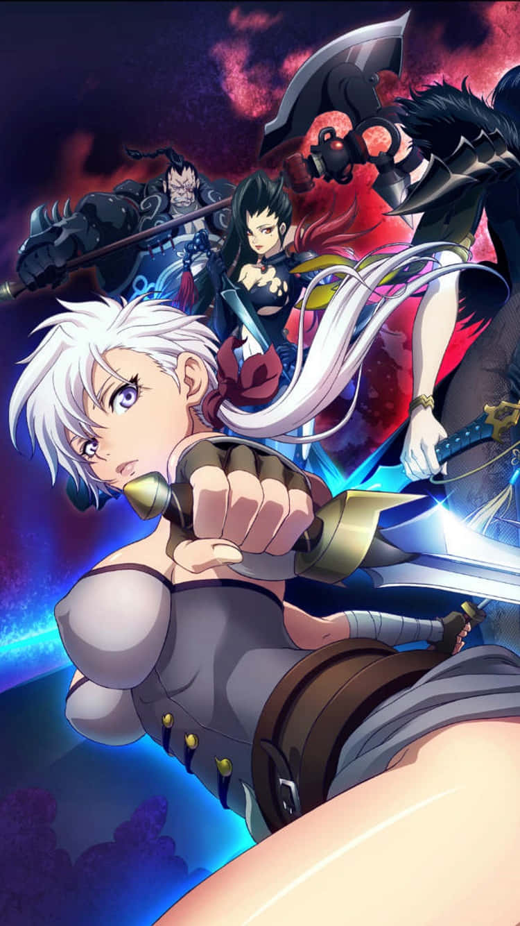 Alka din anime-ul Blade And Soul Fundal