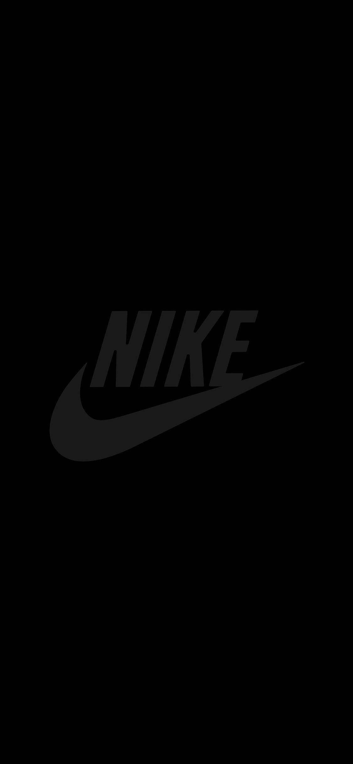 All Black Nike iPhone Fundal