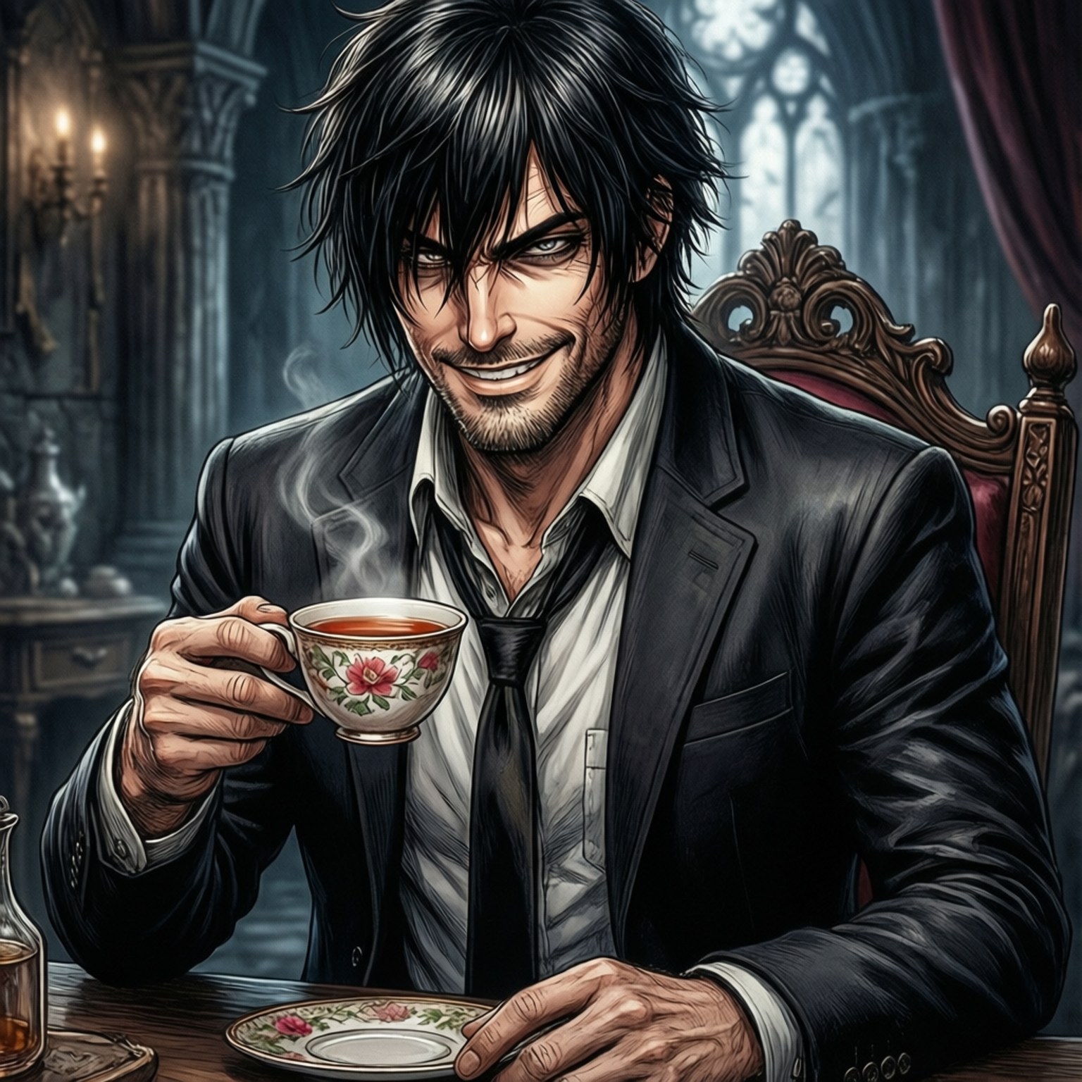 Alucard Takes Tea Fundal