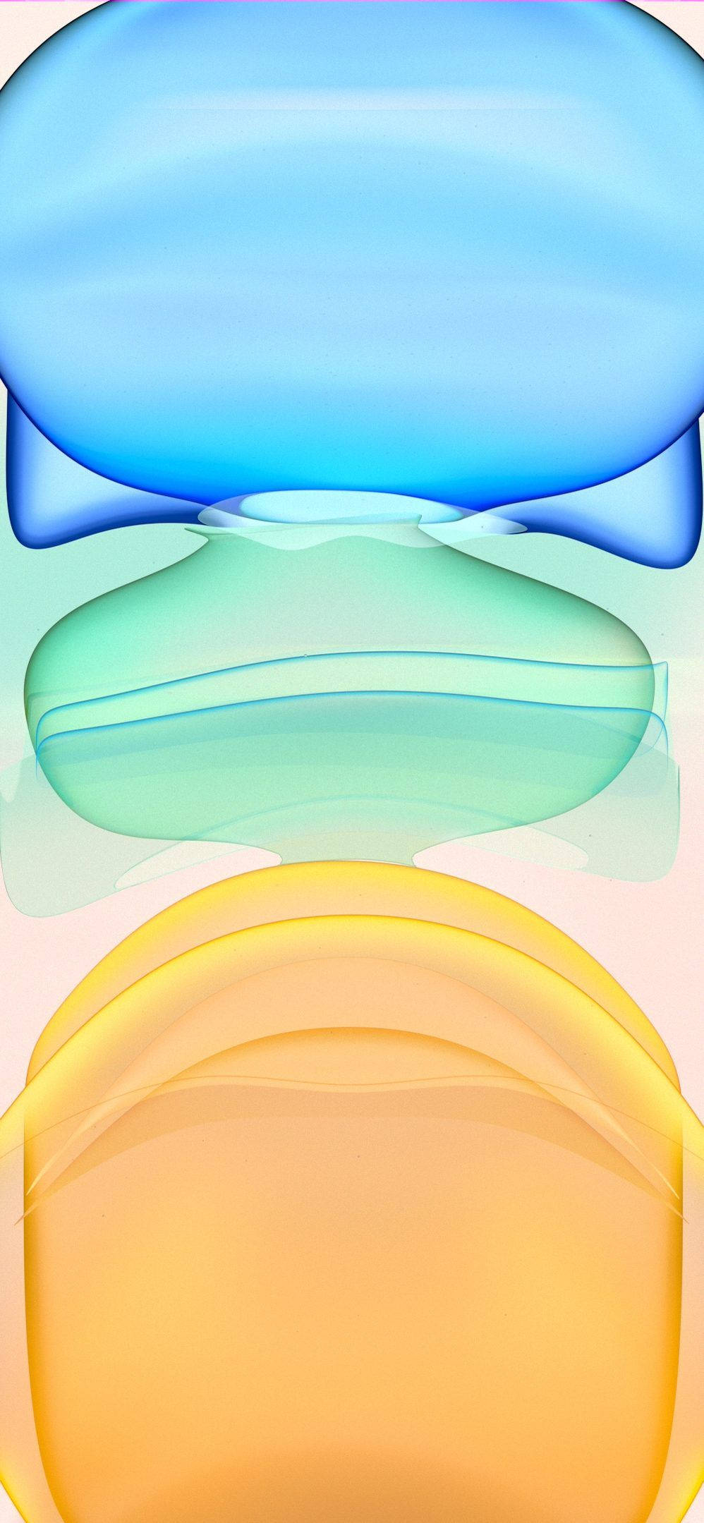 Amalgam de Design Abstract Colorat și Popularitatea iPhone 11 Fundal